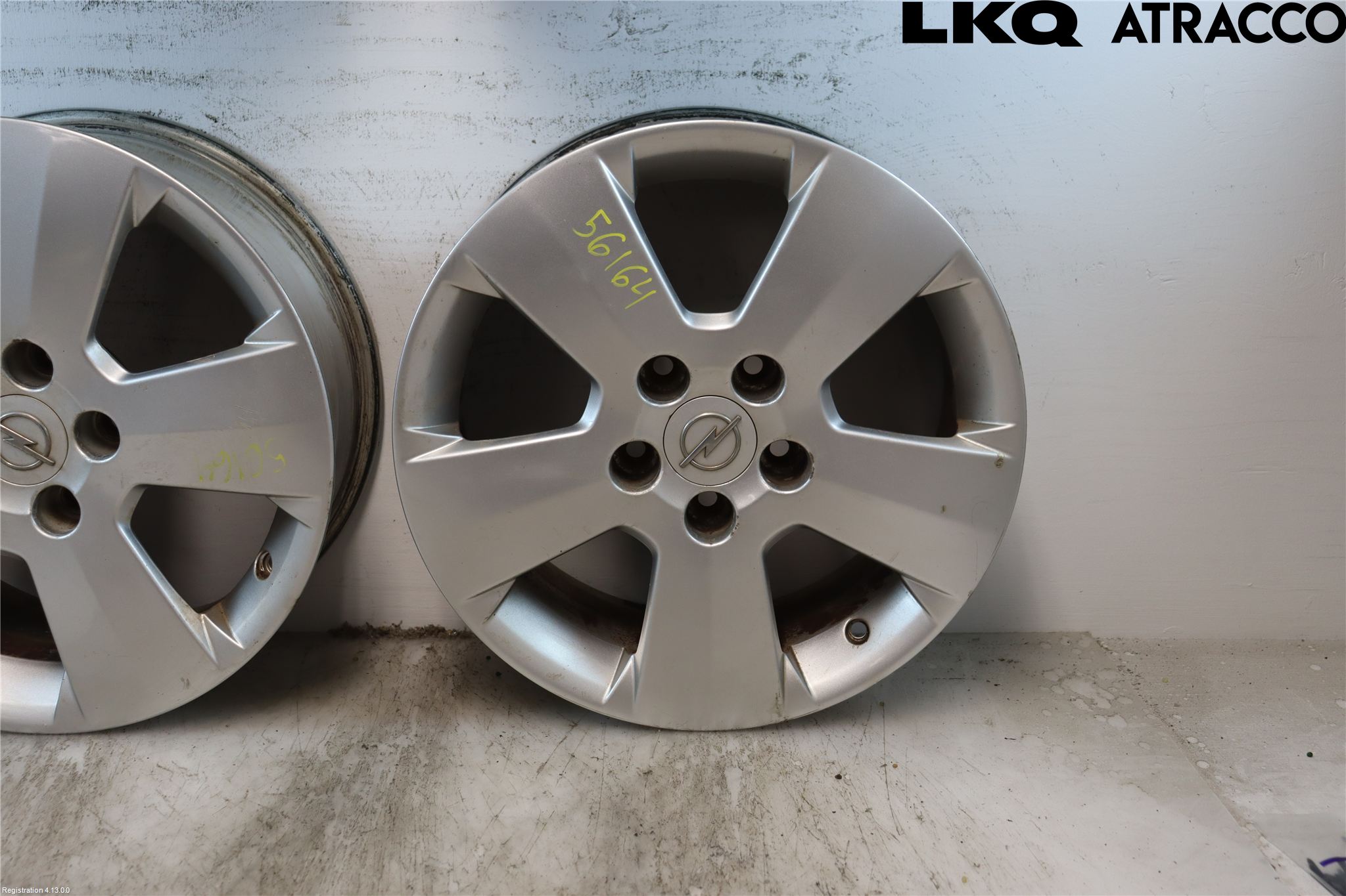 Opel ASTRA H 04-12 Fälg Aluminium
