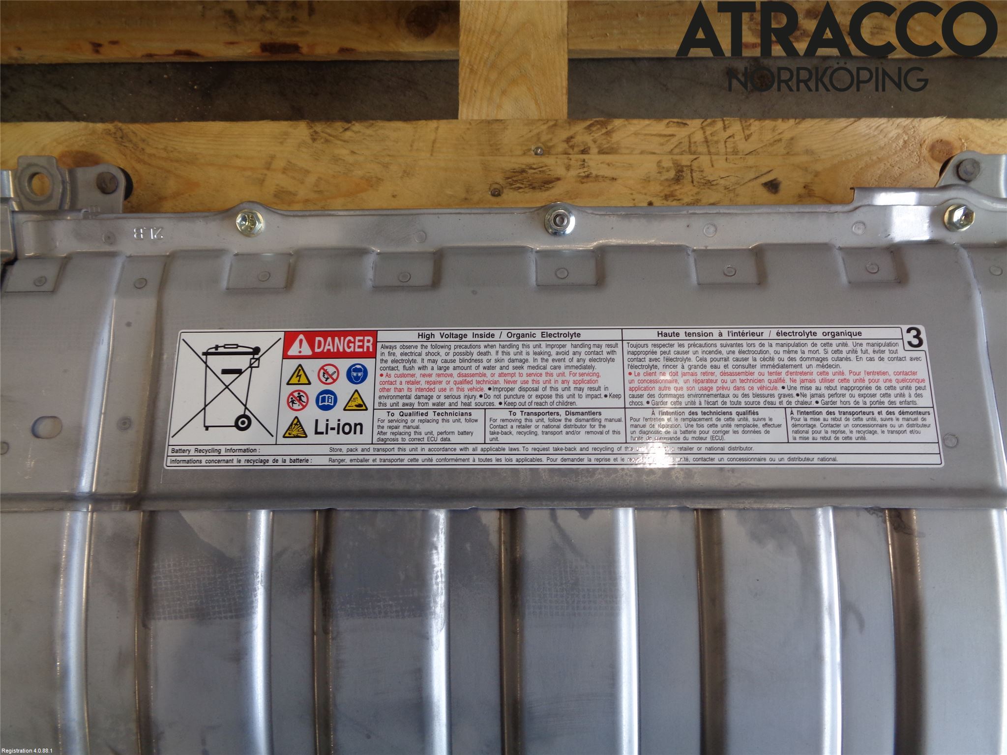 Toyota RAV4 19- Batteri Högspänning