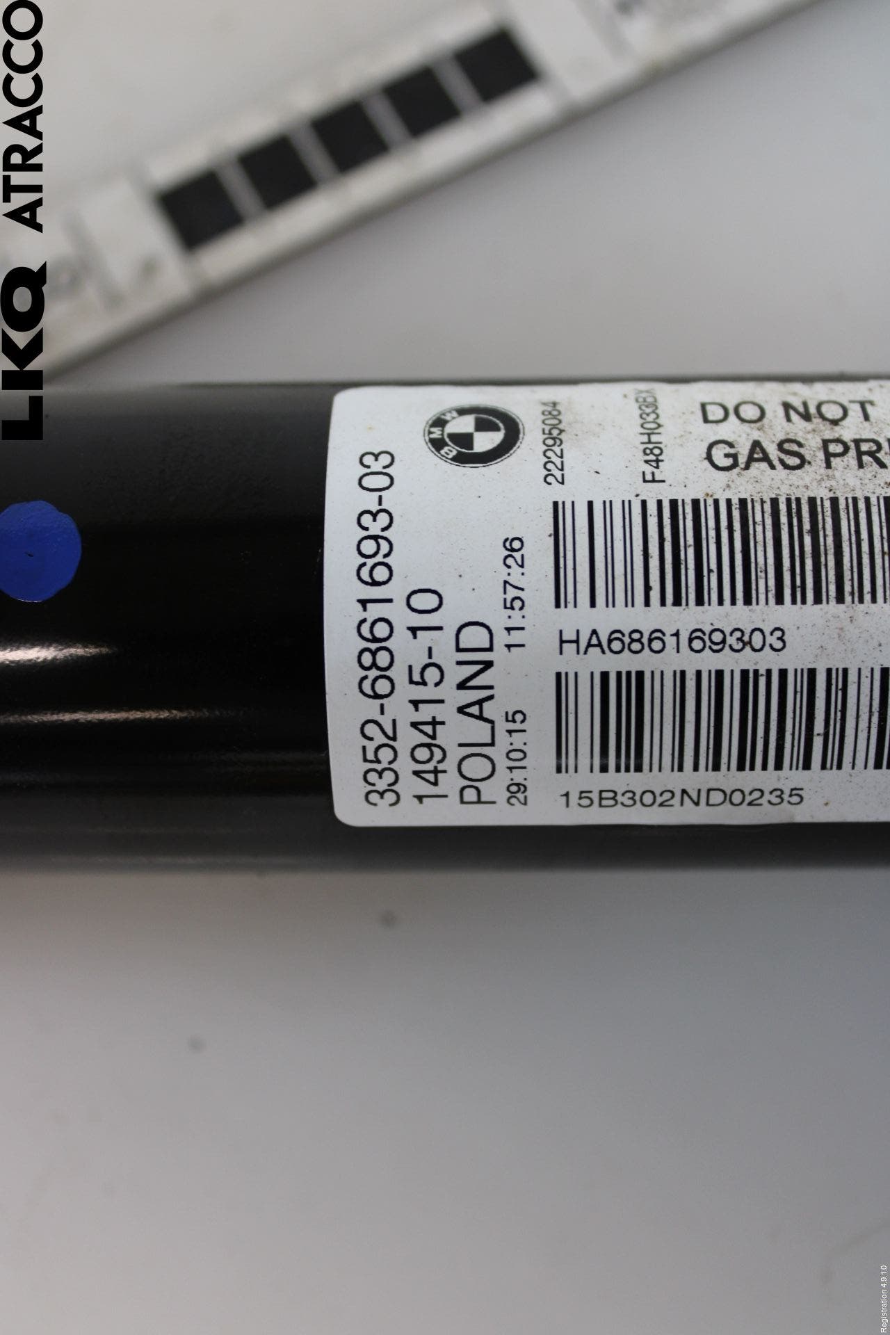 BMW X1 F48 15-22 Stötdämpare Bak