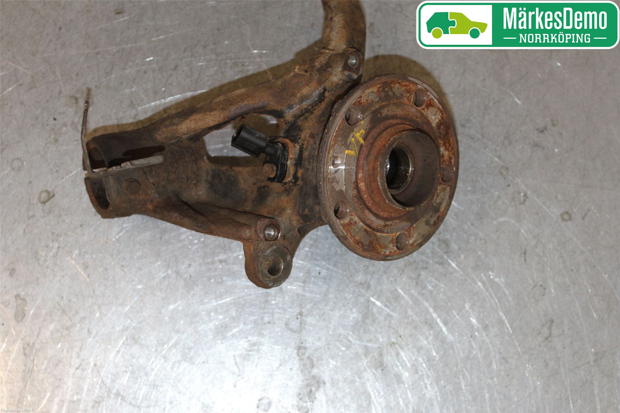 Audi A3/S3 8V 13-20 Styrspindel Lagerhus Vä