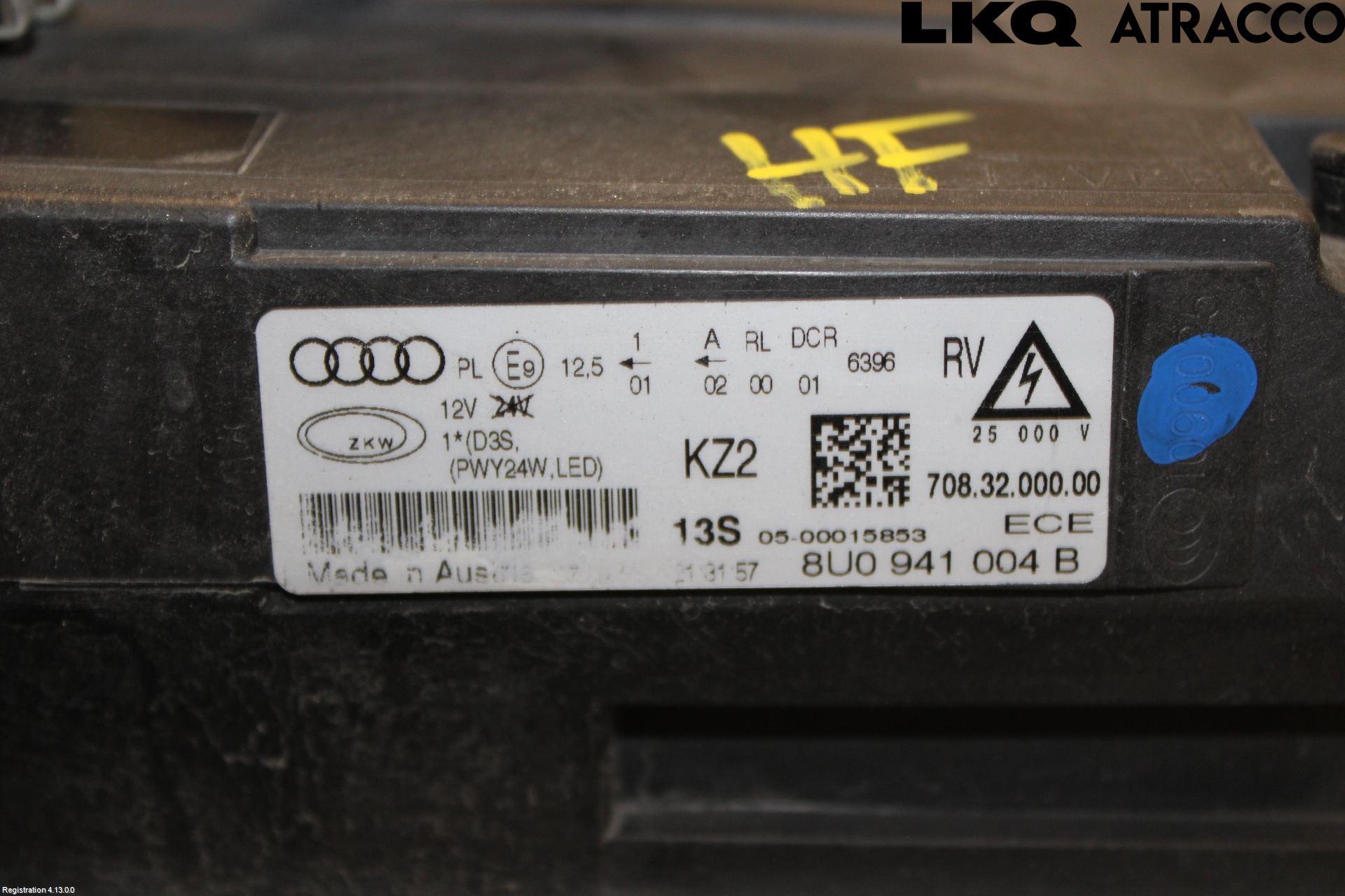 Audi Q3 8U 12-18 Strålkastare Höger