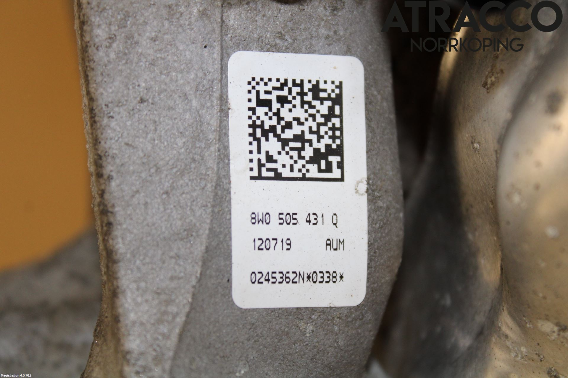 Audi A5 17- Hjullagerhus Bak Vä