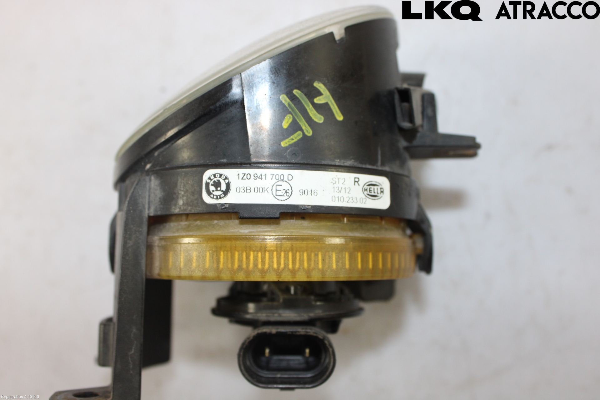 Skoda SUPERB 09-15 Dimljus-Varselljus Fram