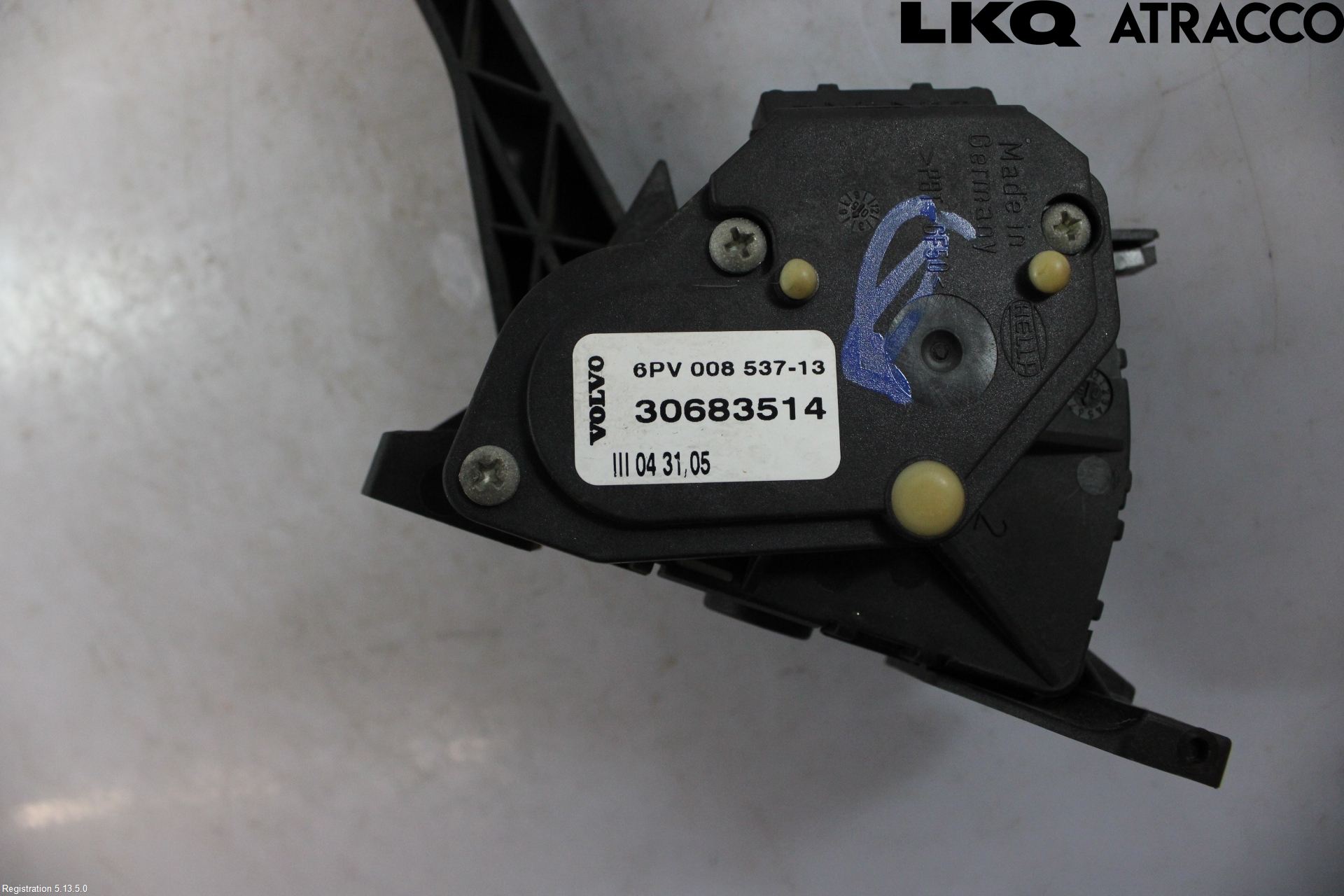 Volvo V70 05-08 Gaspedal