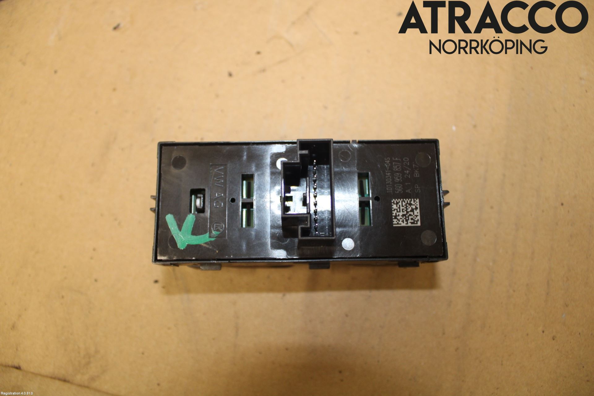 Audi A1 19- Strömställare Elhiss