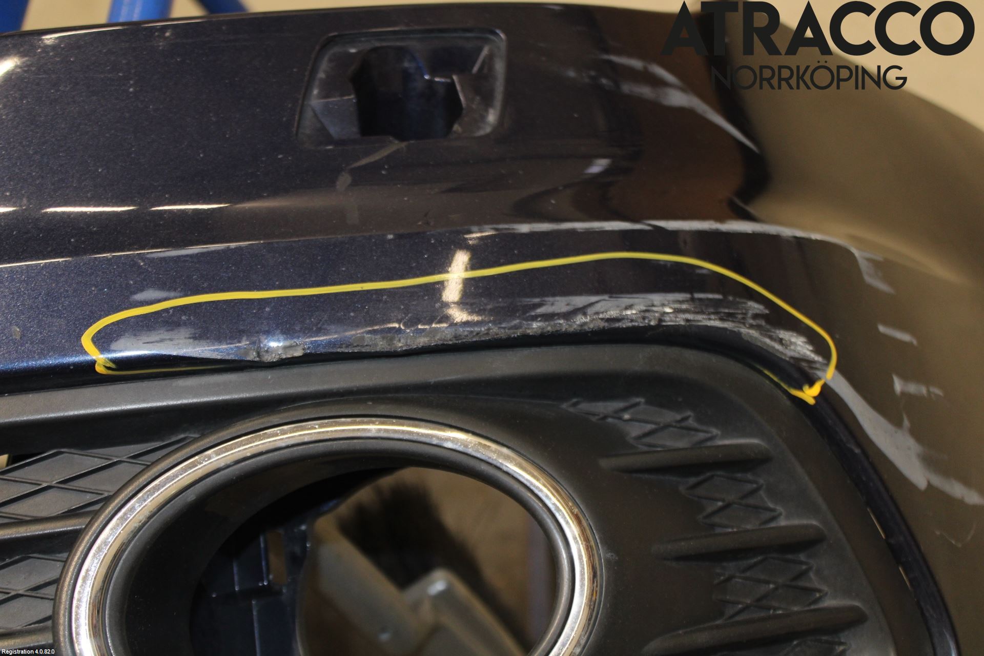 Volkswagen VW EOS  11- Stötfångarbeklädnad Fram