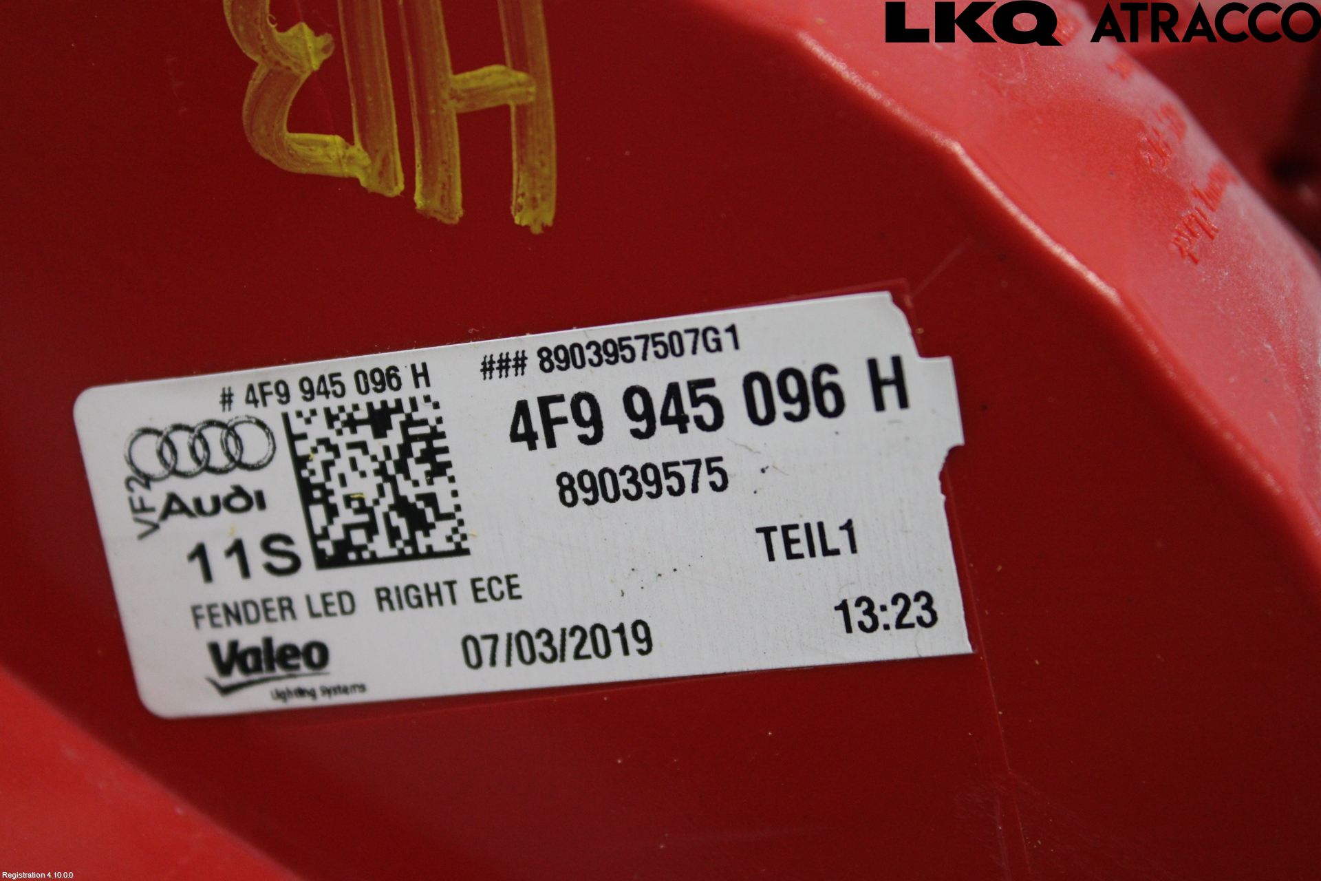 Audi A6/S6     05-11 Bakljus Höger