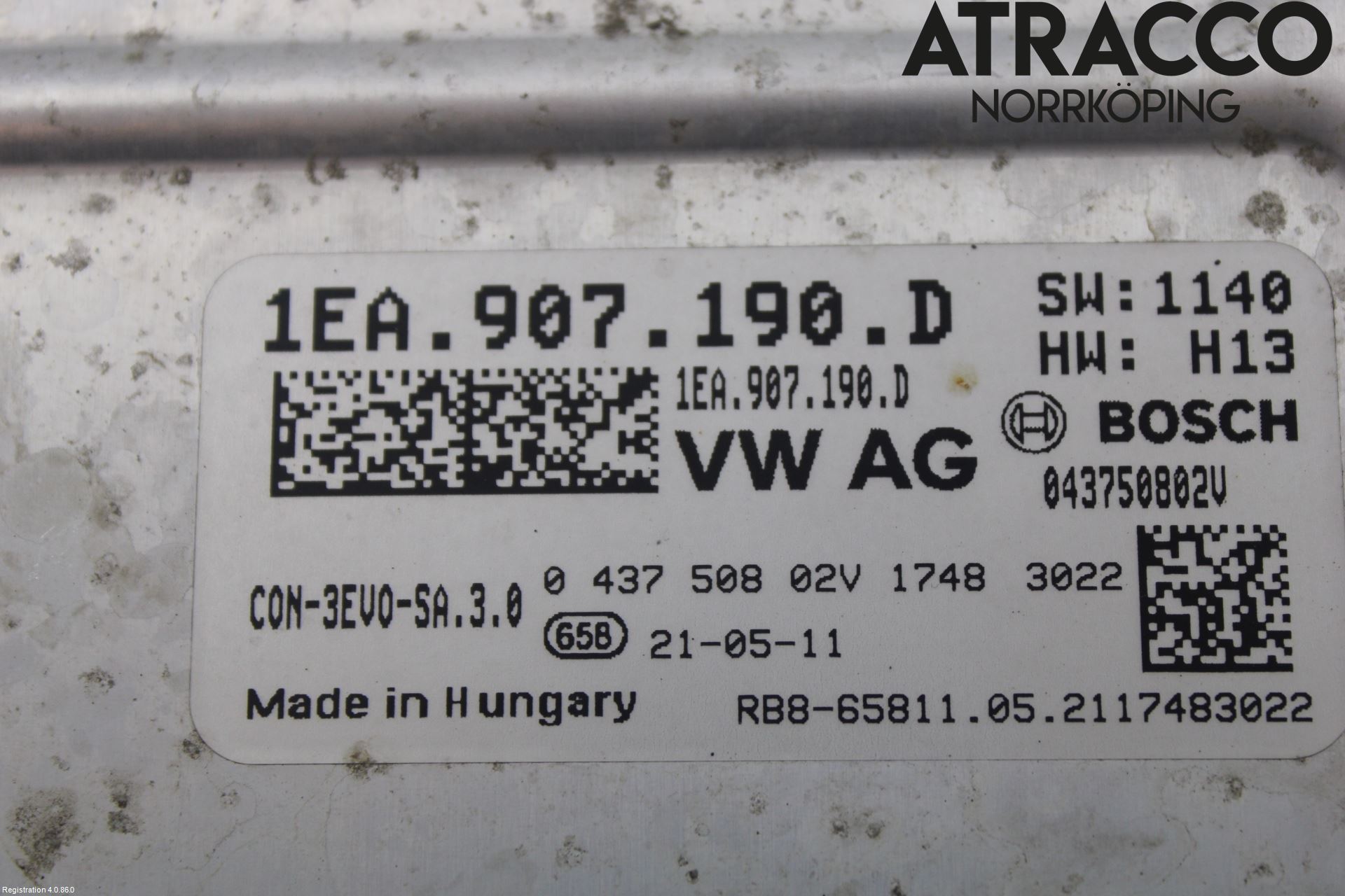 Audi Q4 E-TRON FZ 22- Dc-Cd Omvandlare Hybrid