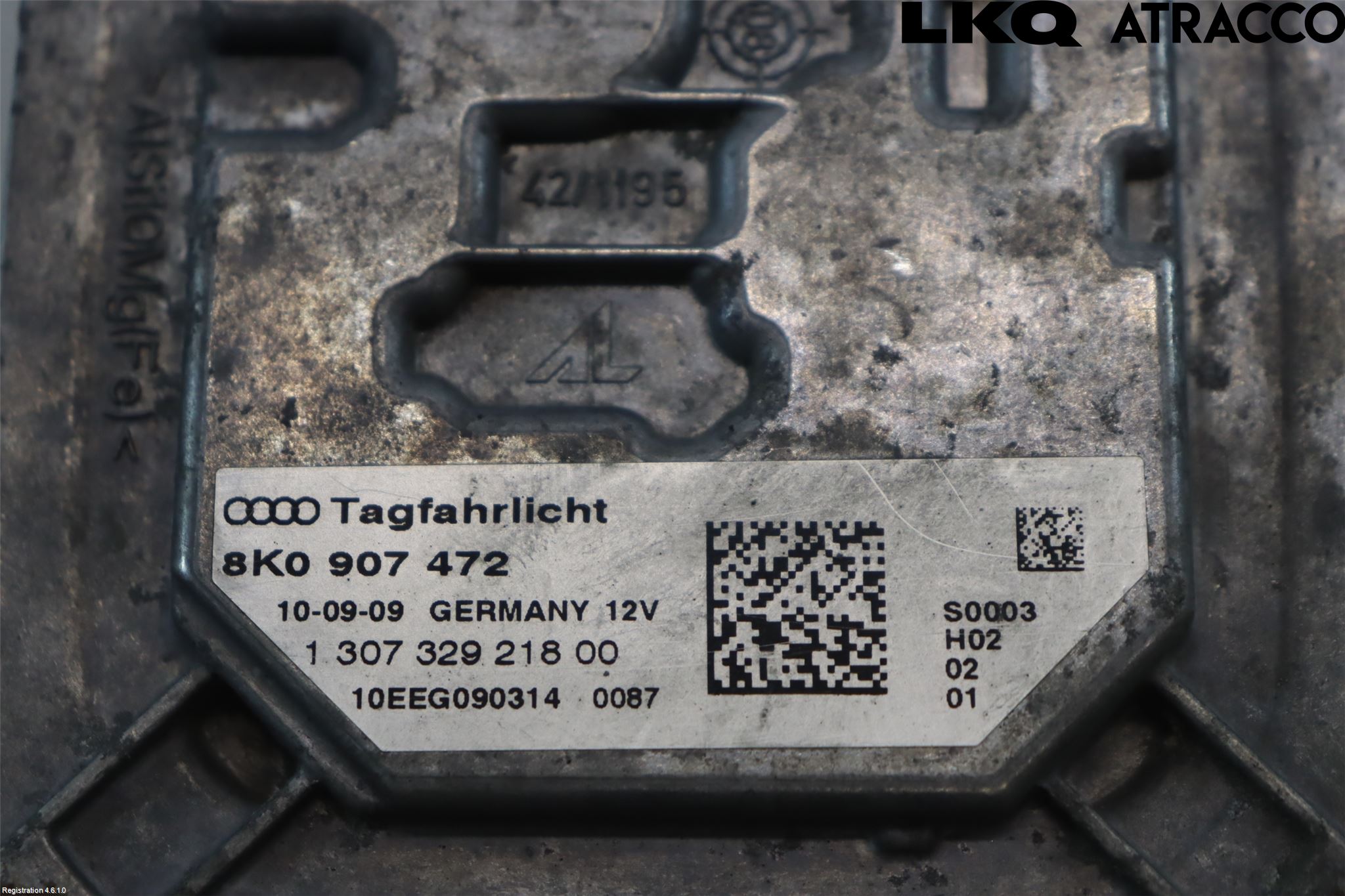 Audi A4/S4 08-11 Styrenhet Strålkastare