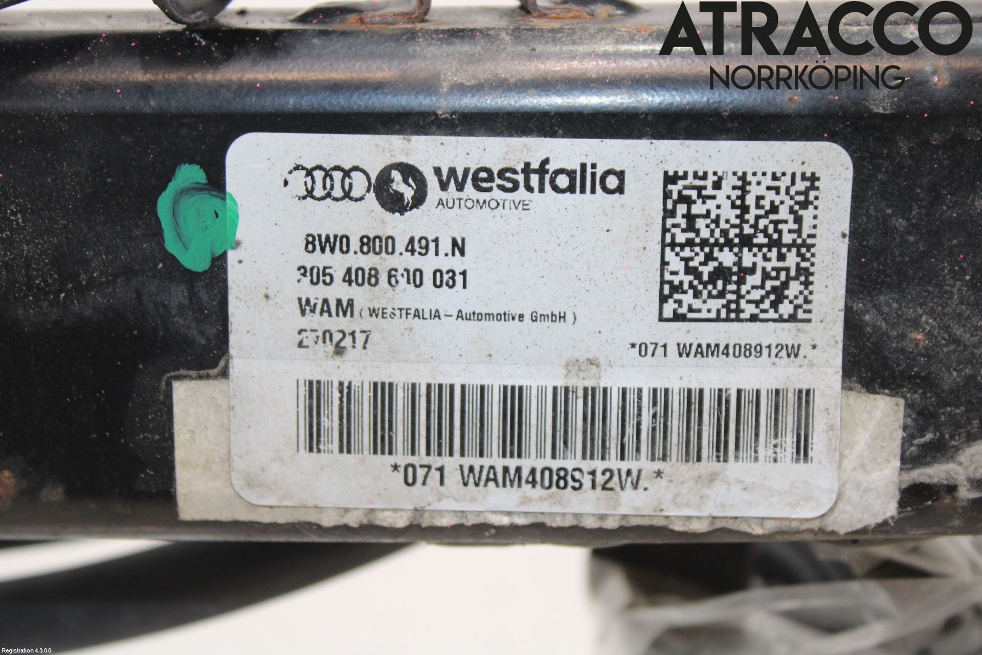 Audi A4/S4 B9 16-19 Dragkrok