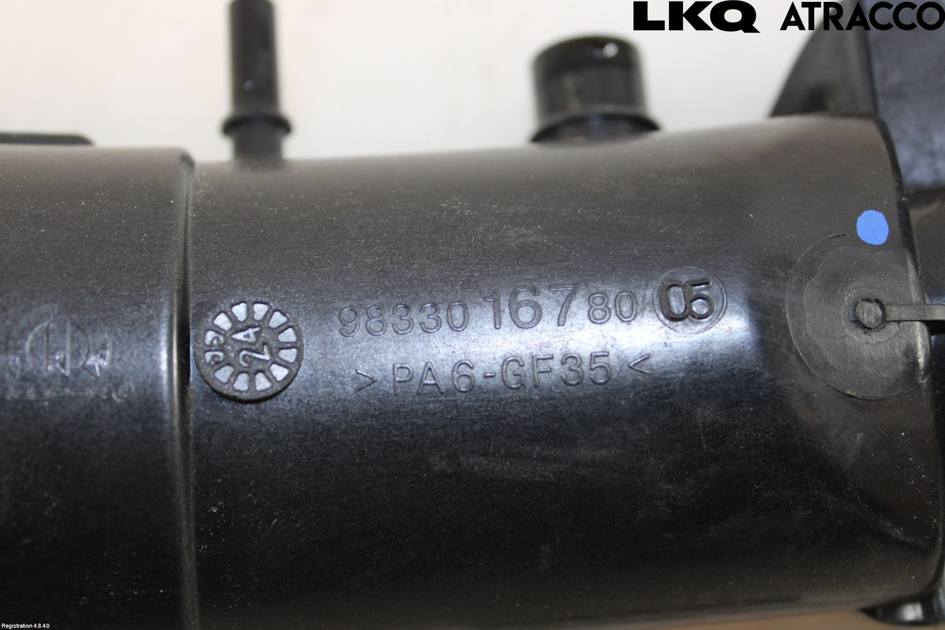 Opel ASTRA L 22- Laddluft-Intercoolerrör