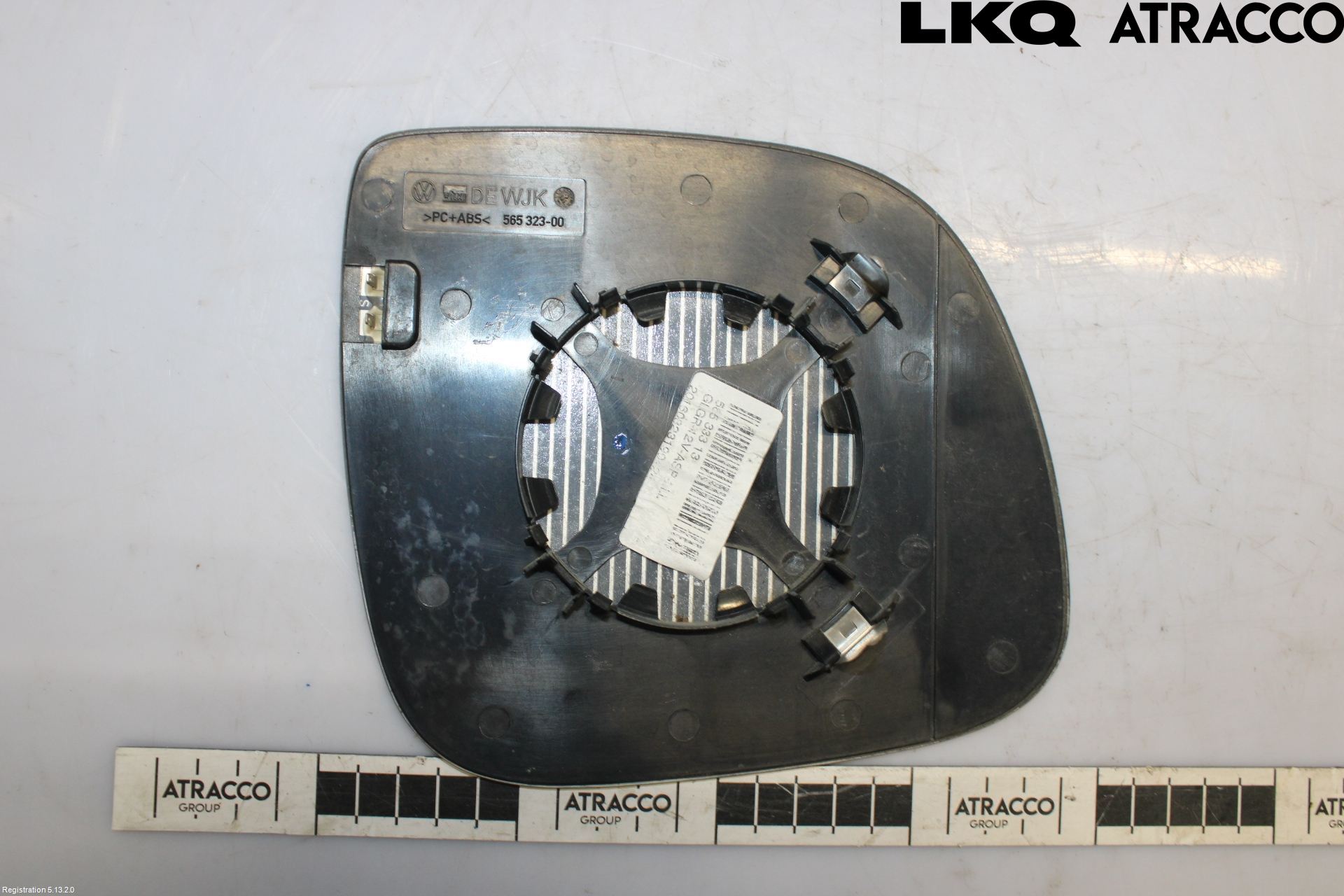 Volkswagen VW AMAROK 2H 10-22 Spegelglas Vä