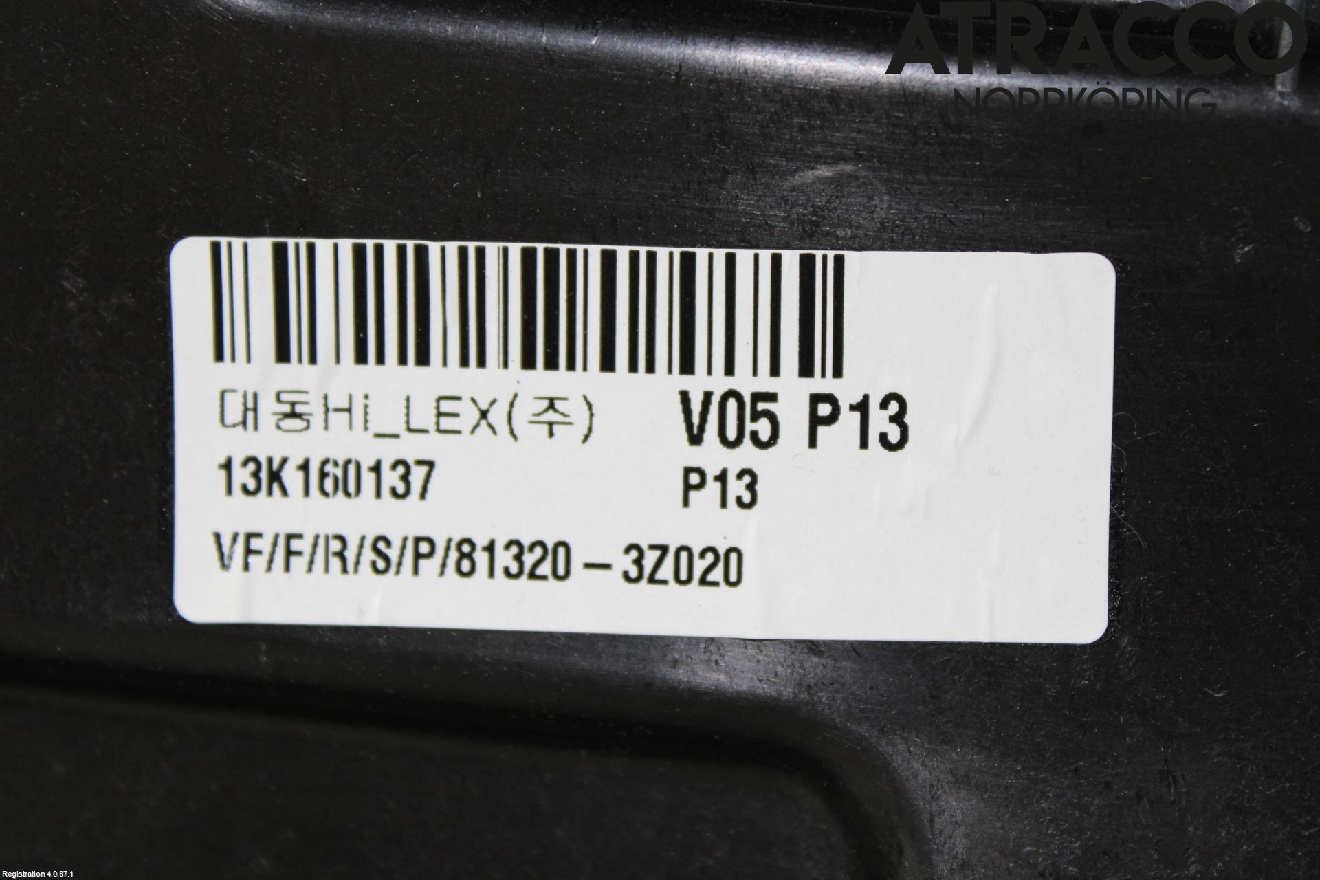 Hyundai i40 08-15 Fönsterhiss El Kompl