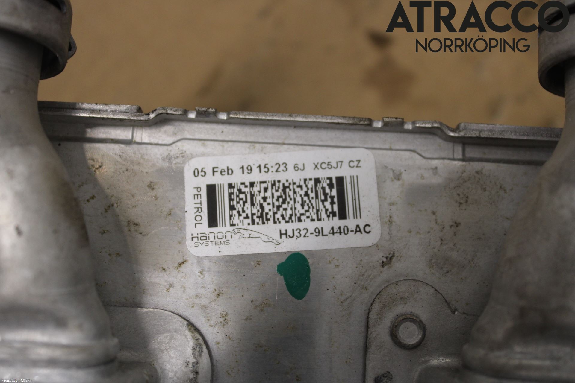 Jaguar E-PACE 17- Laddluft-Intercooler Kyl