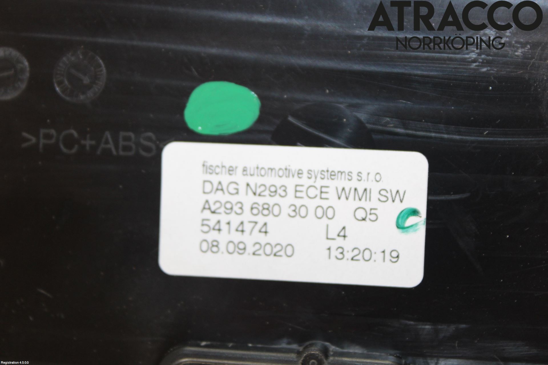 Mercedes-Benz MB EQC (N293) 20- Inredning Sarg Växelspak