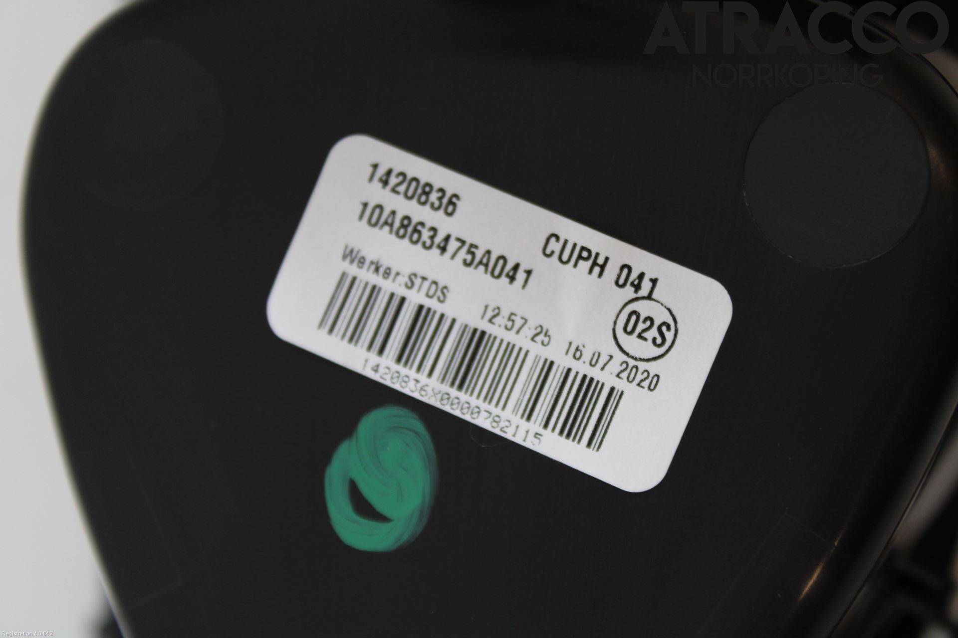 Volkswagen VW ID.3 21- Mugghållare