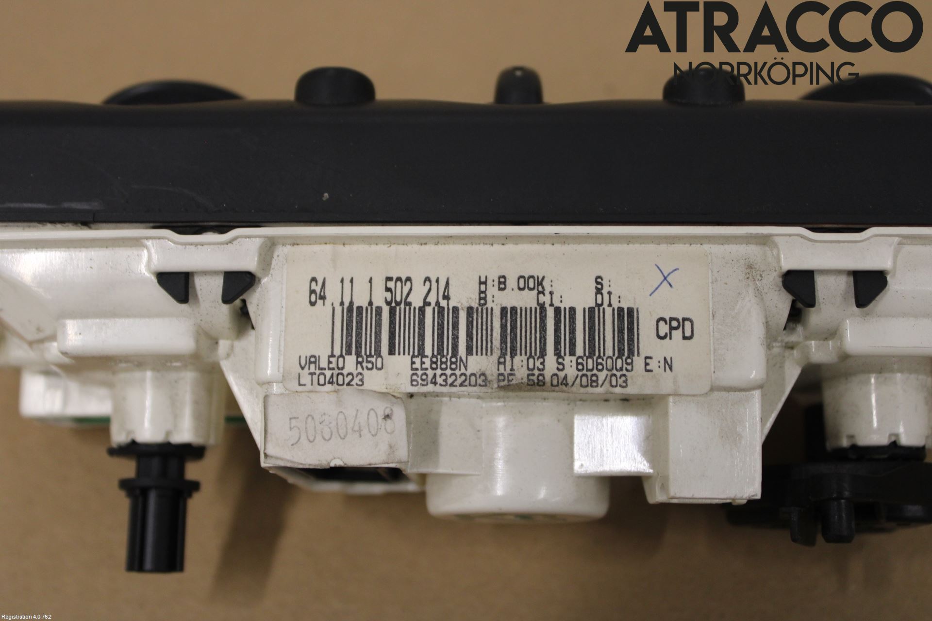 Mini COUPE R50/53 01-06 Värmereglage