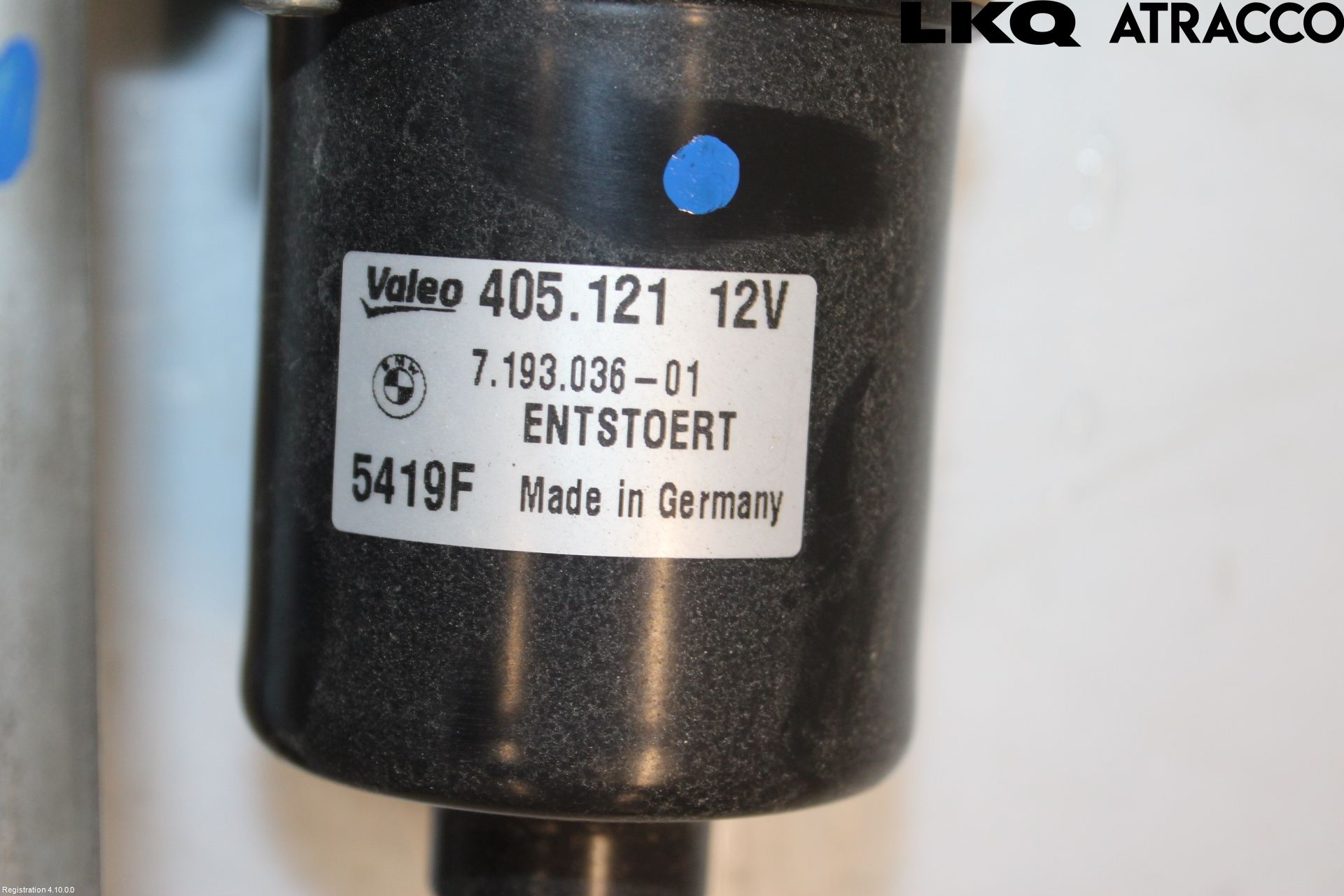 BMW 1 E87/81 5D/3D 03-11 Torkarmekanism Vindruta