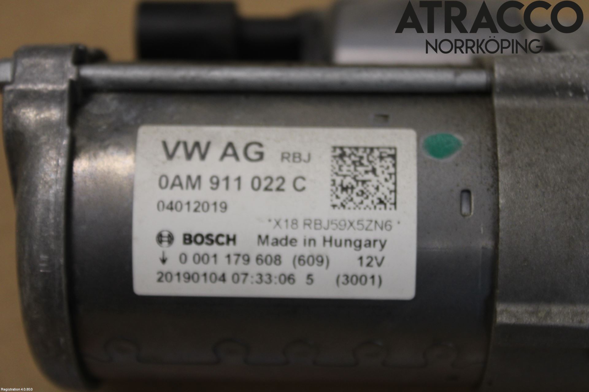 Skoda FABIA 15-21 Startmotor