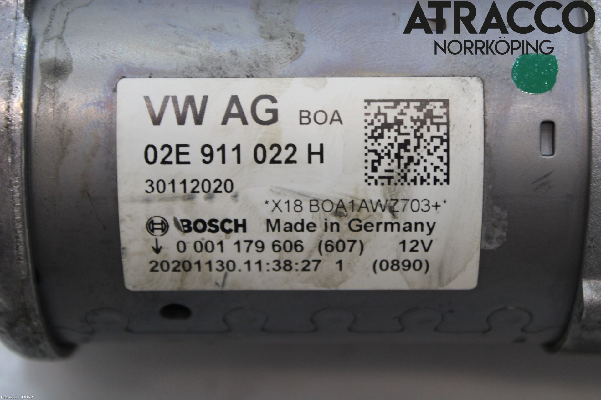 Volkswagen VW TIGUAN 16-24 Startmotor