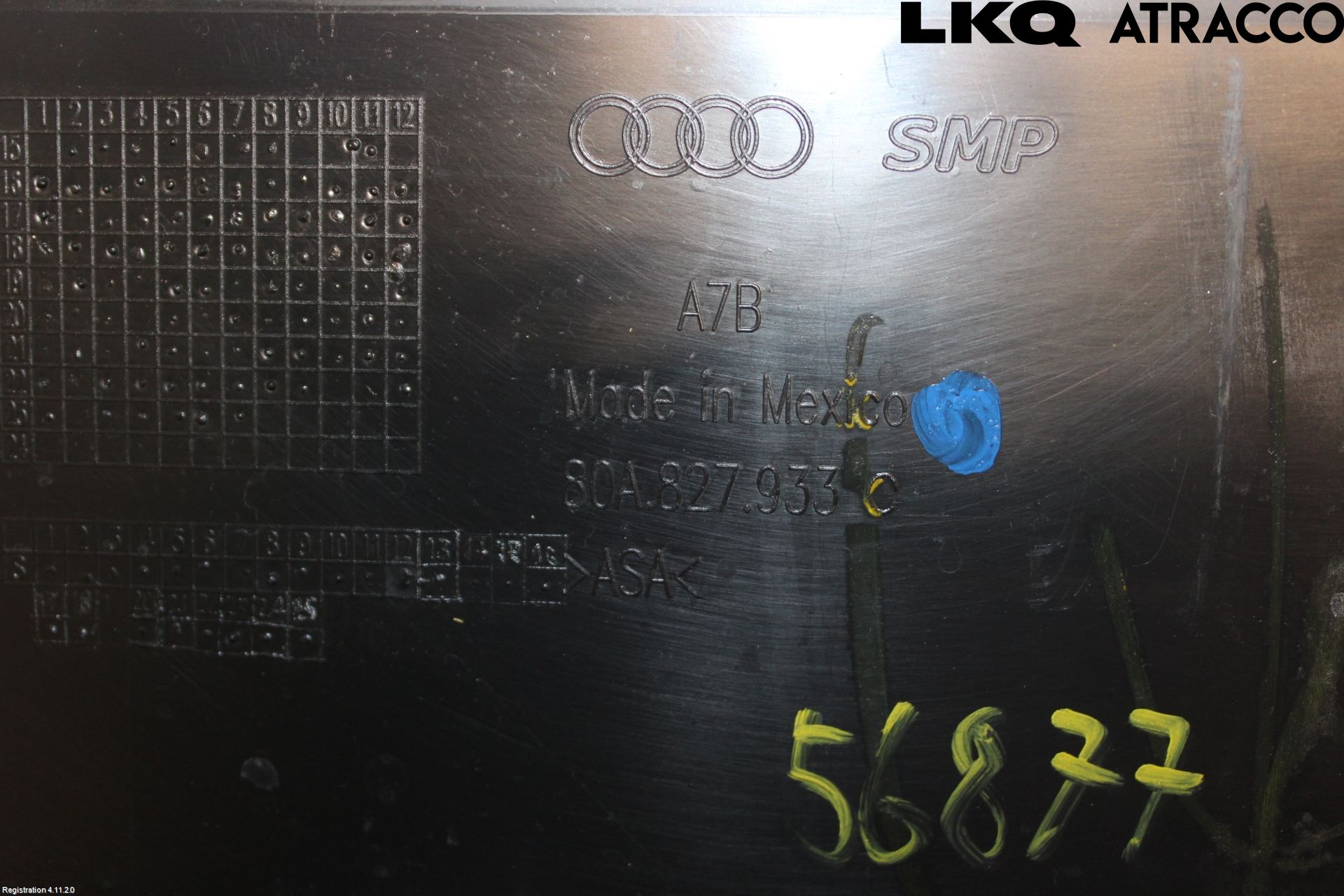 Audi Q5/SQ5 17- Spoiler Baklucka