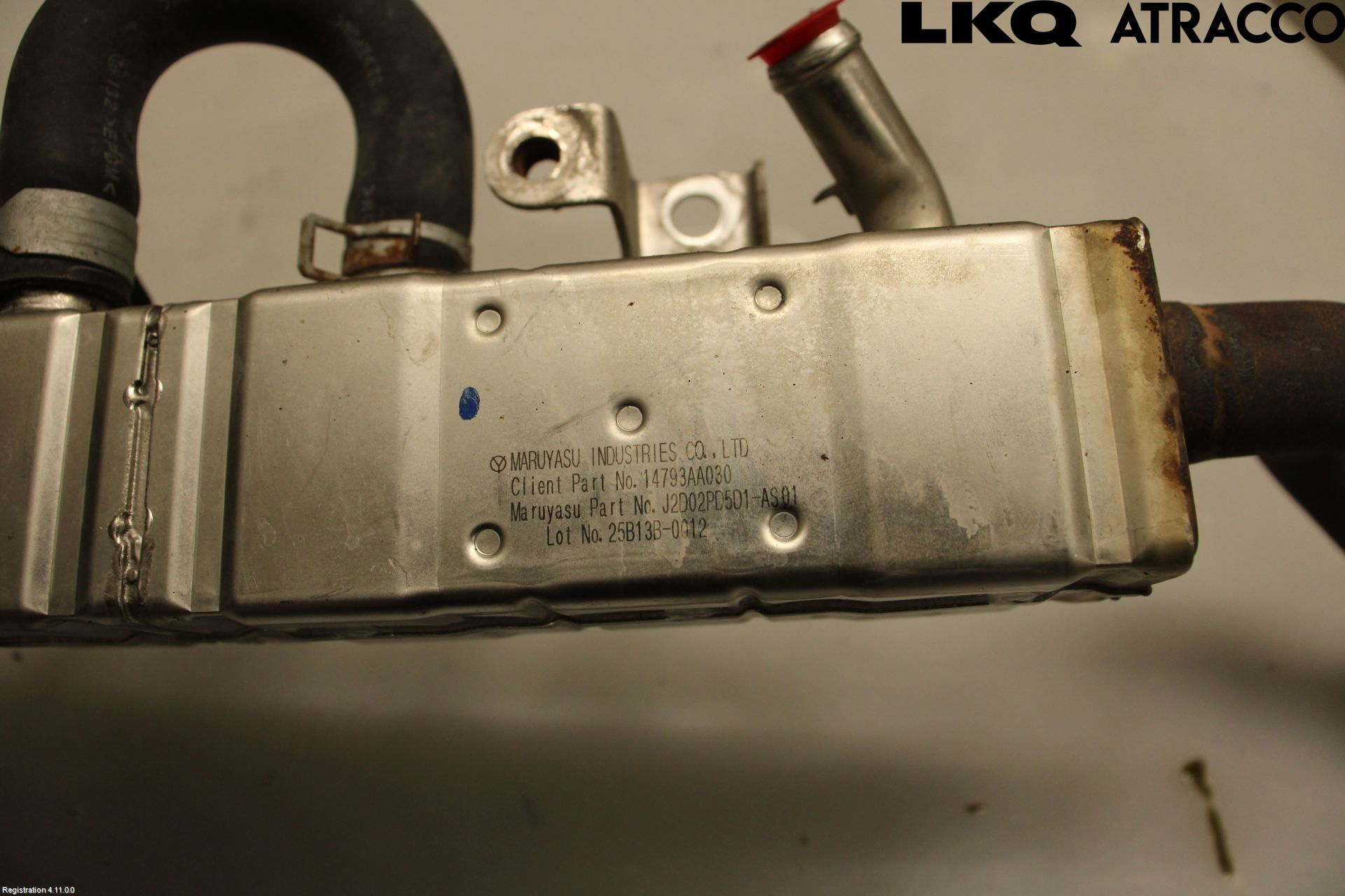 Subaru OUTBACK 10-15 Avgaskylare