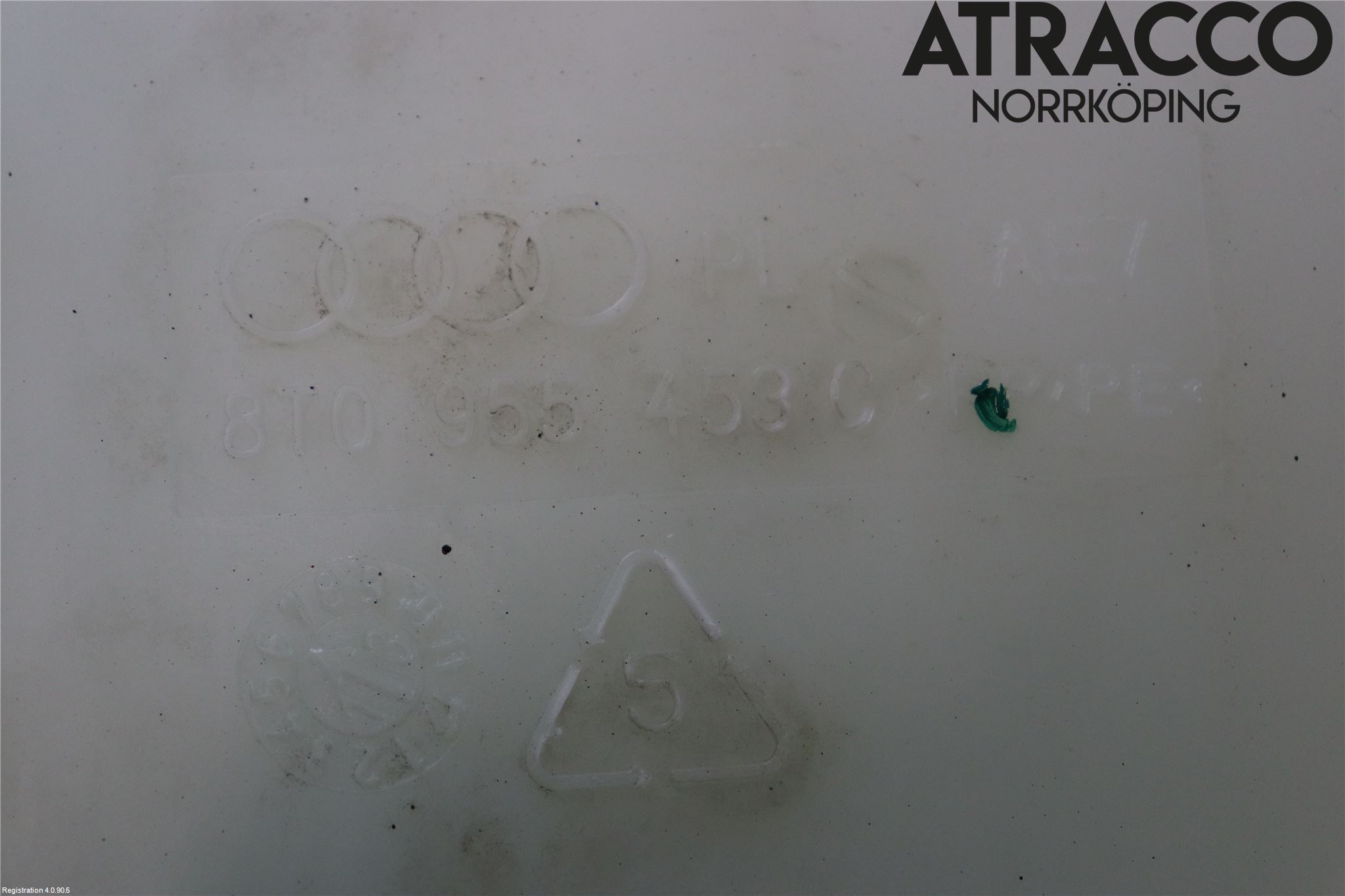 Audi A4 12-15 Spolartank Vindruta-Strål