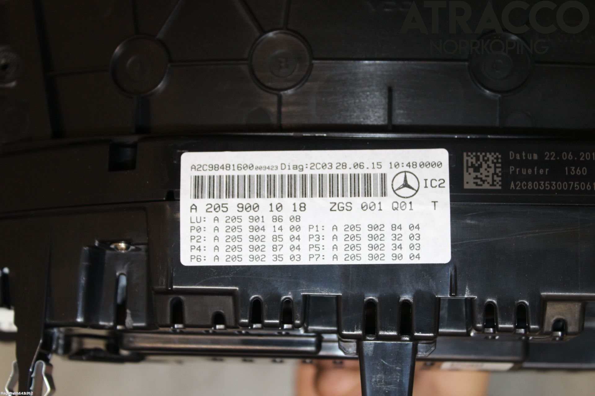 Mercedes-Benz MB C-KLASS (W205) 14-21 Instrument Komb