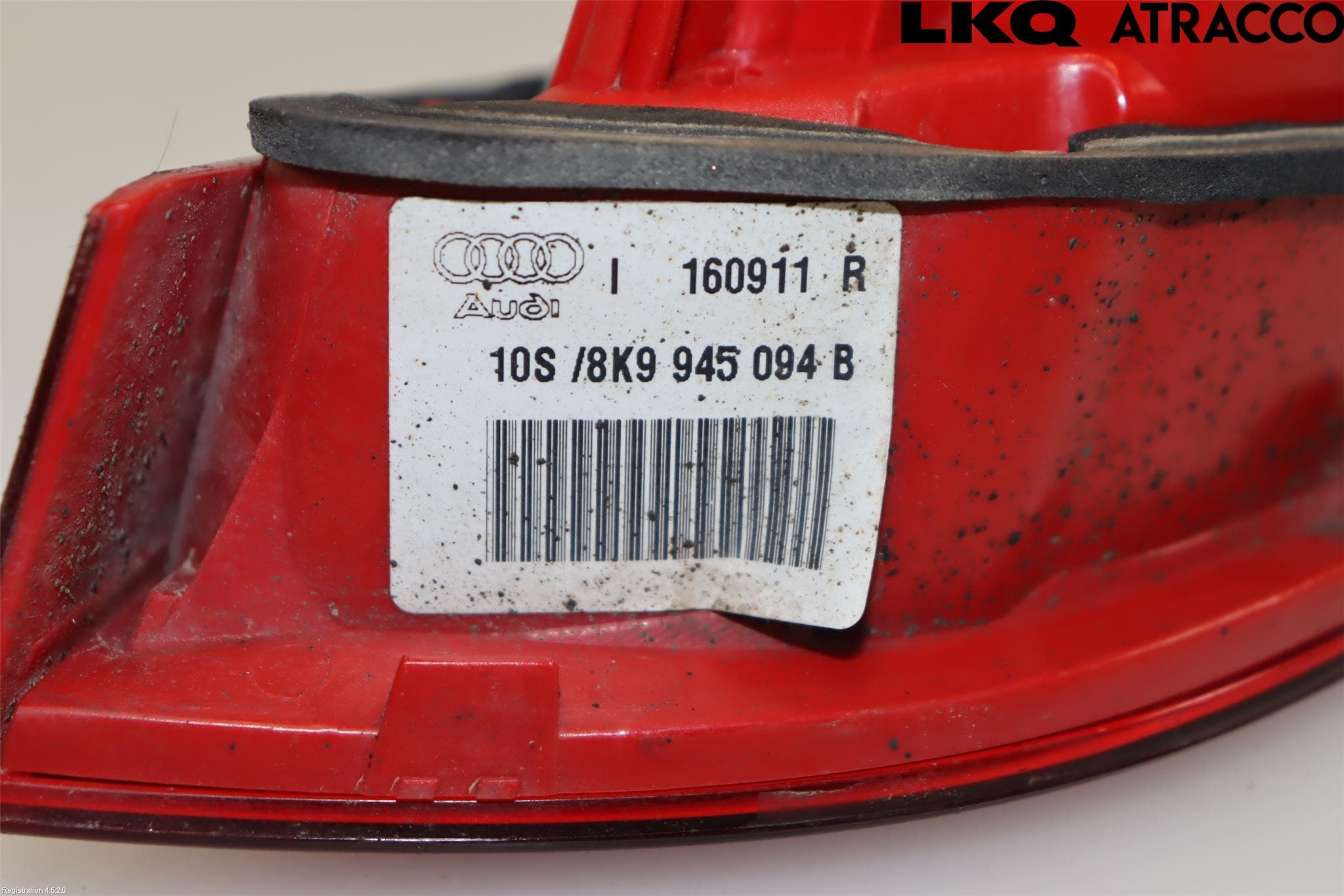 Audi A4/S4 08-11 Bakljus Lucka Hö