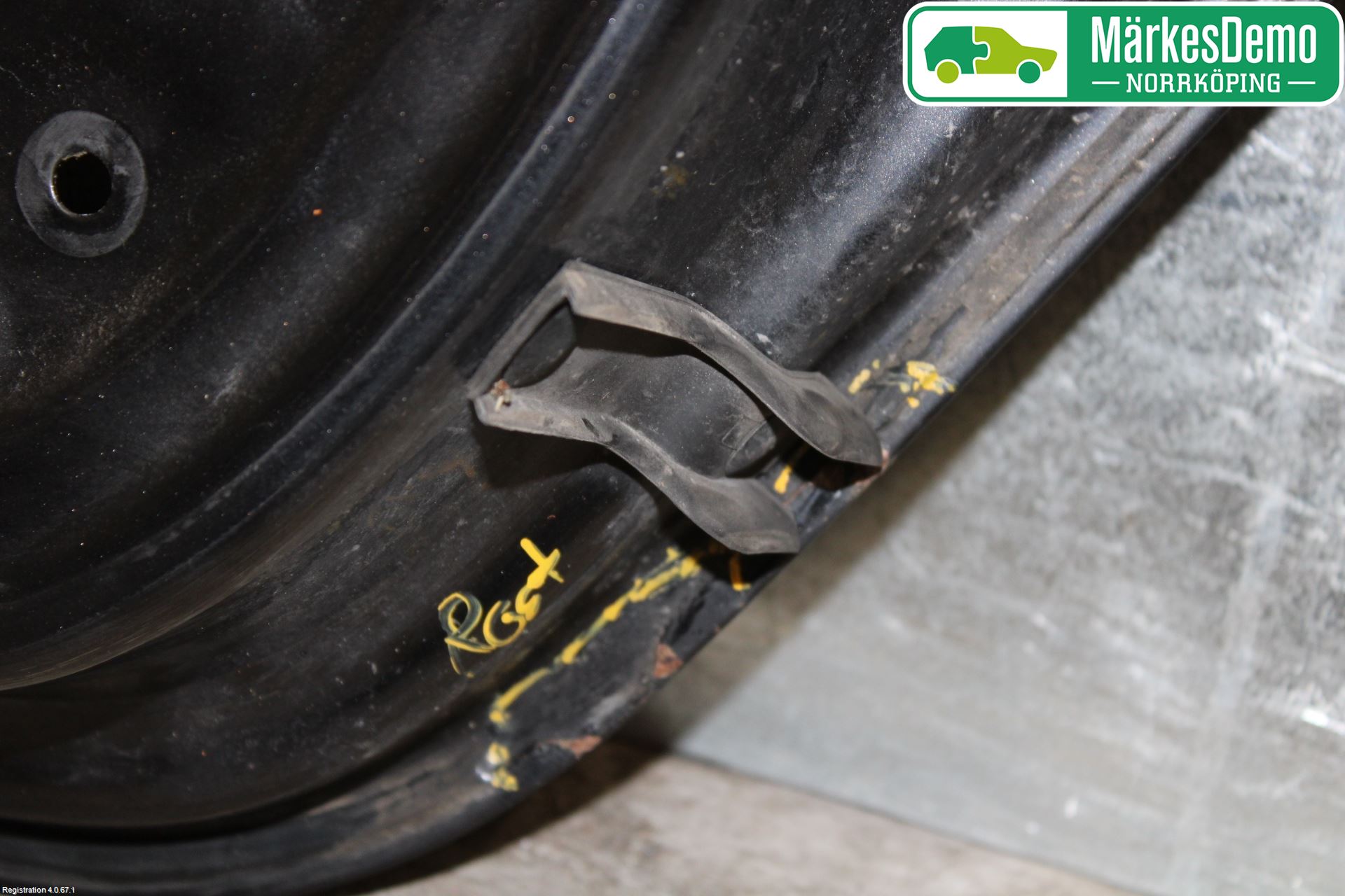 Skoda ROOMSTER Dörr Bak Höger