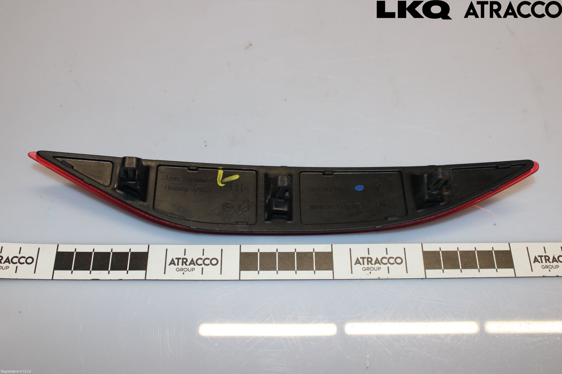 Volkswagen VW GOLF / E-GOLF VII 13-20 Dimljus/Reflex Bak