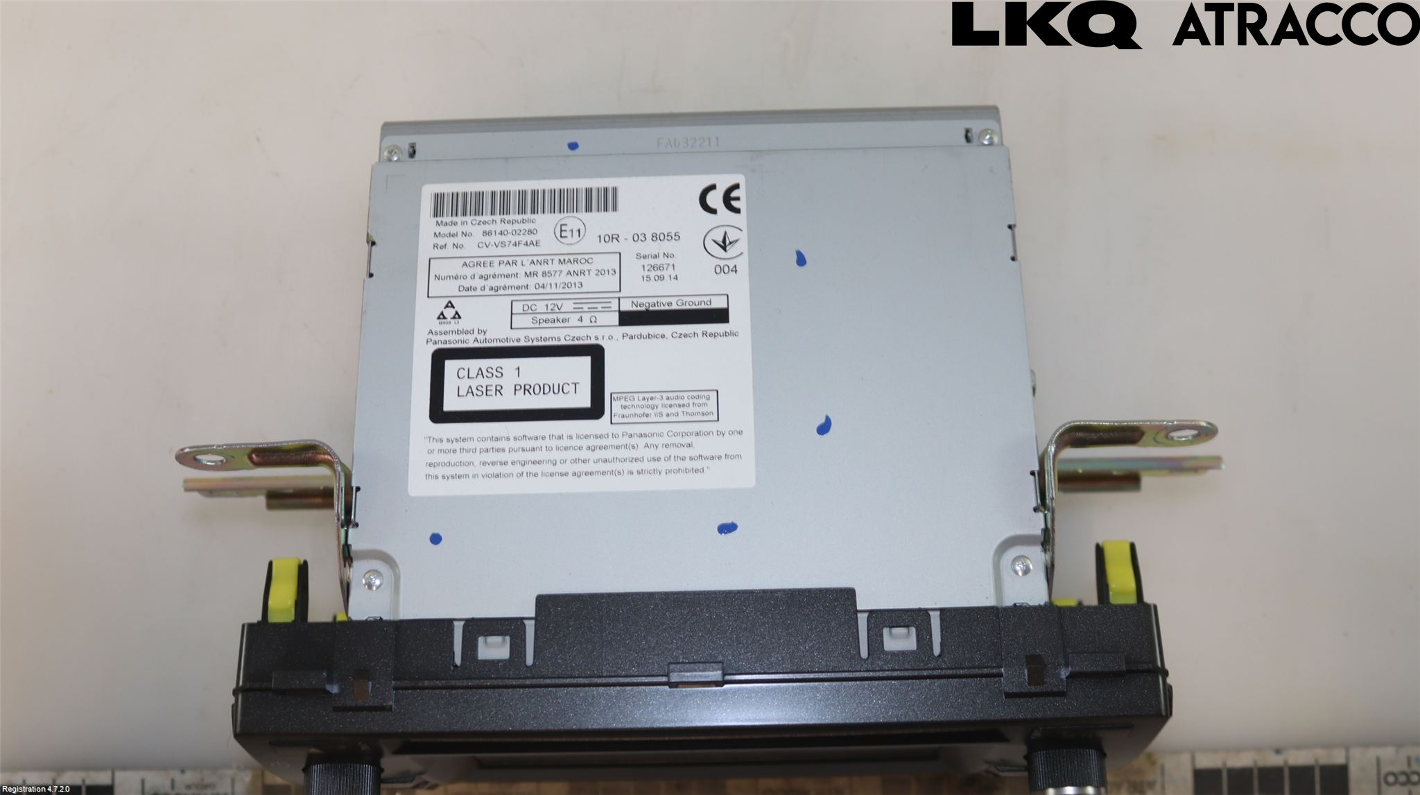 Toyota AURIS 13-19 Cd Radio - Multimediapanel