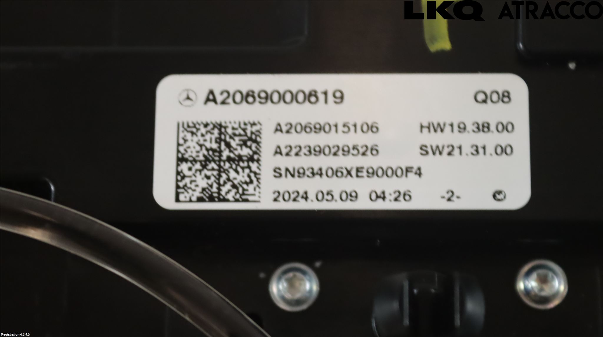 Mercedes-Benz MB EQE (V295) 22- Strömställare Stolregler