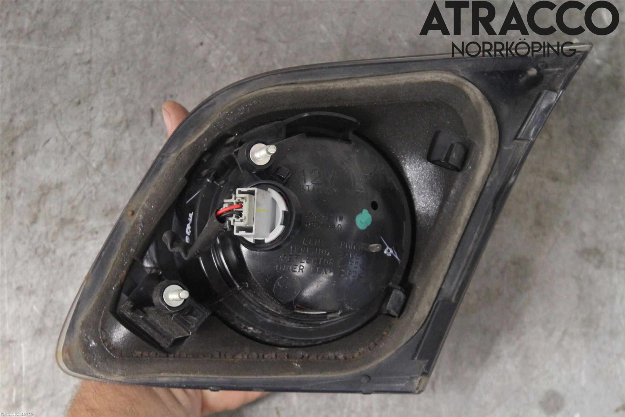 Mazda 3 I 07-08 Bakljus Lucka Vä