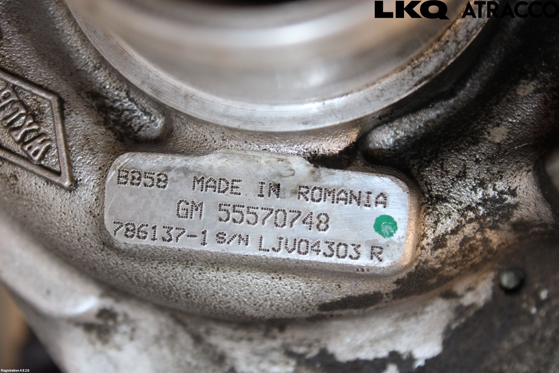 Opel INSIGNIA 09-16 Turboaggregat