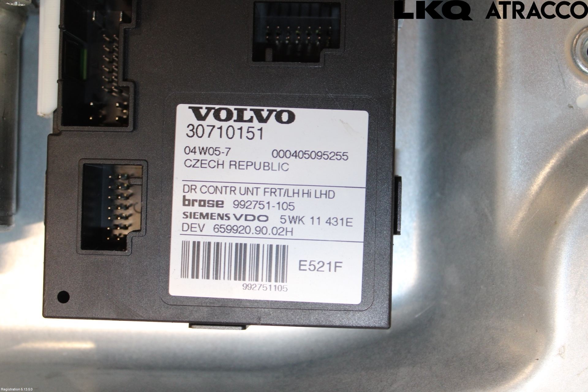 Volvo S40 04-07 Fönsterhiss El Kompl