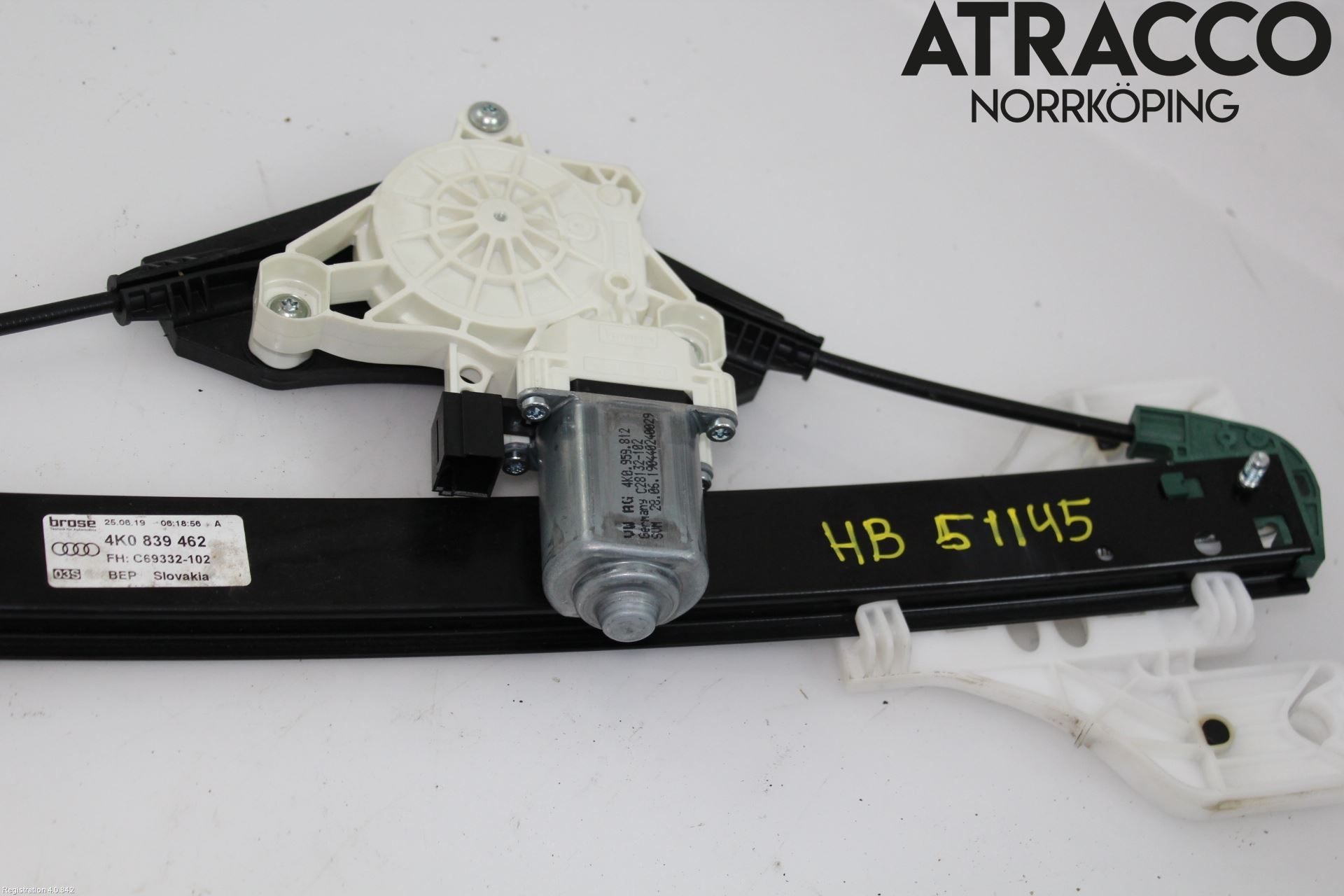 Audi A6 F2/C8 19- Fönsterhiss El Kompl