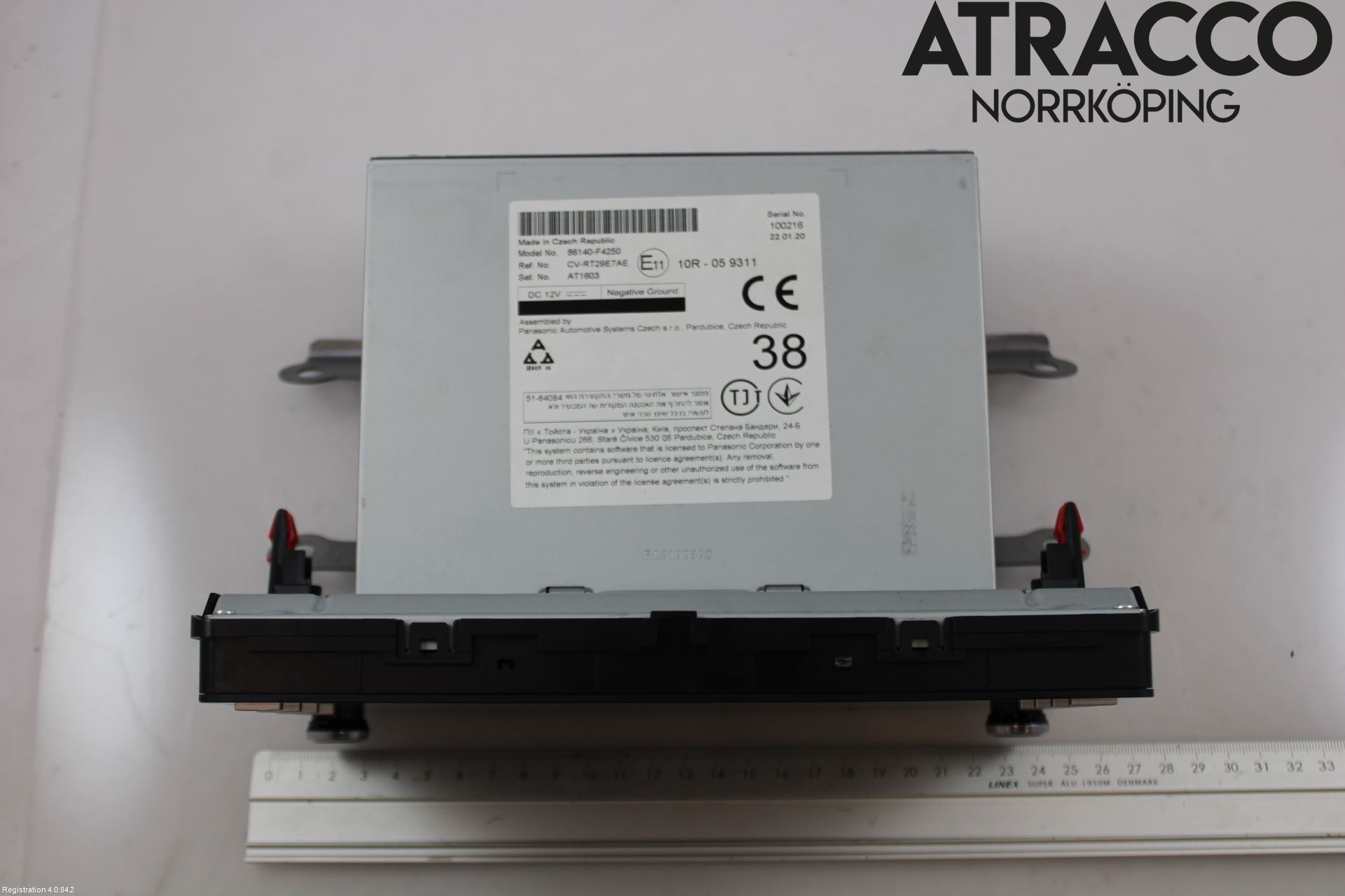 Toyota C-HR 16-23 Cd Radio - Multimediapanel