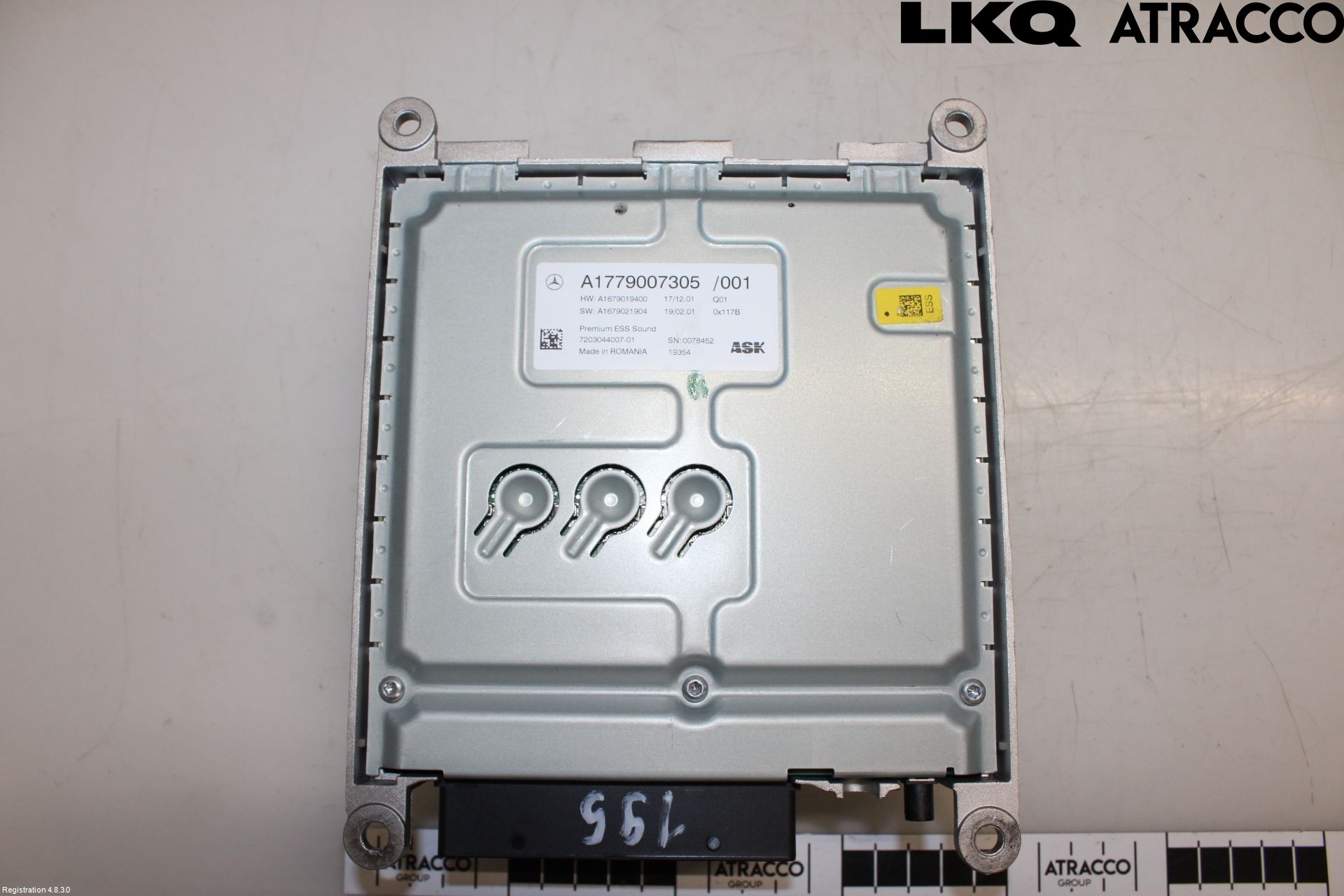 Mercedes-Benz MB GLC-KLASS (X253/C253) 15-22 Radio-Stereo Förstärkare