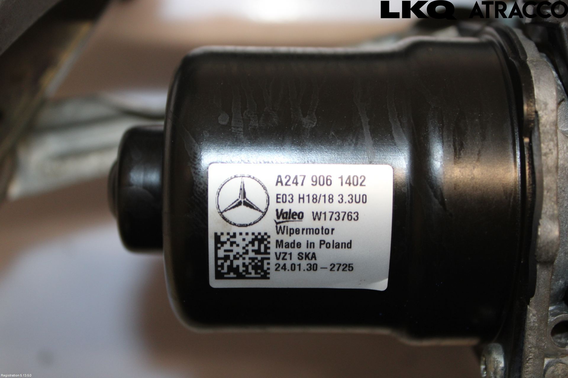 Mercedes-Benz MB EQB (X243) 22- Torkarmekanism Vindruta