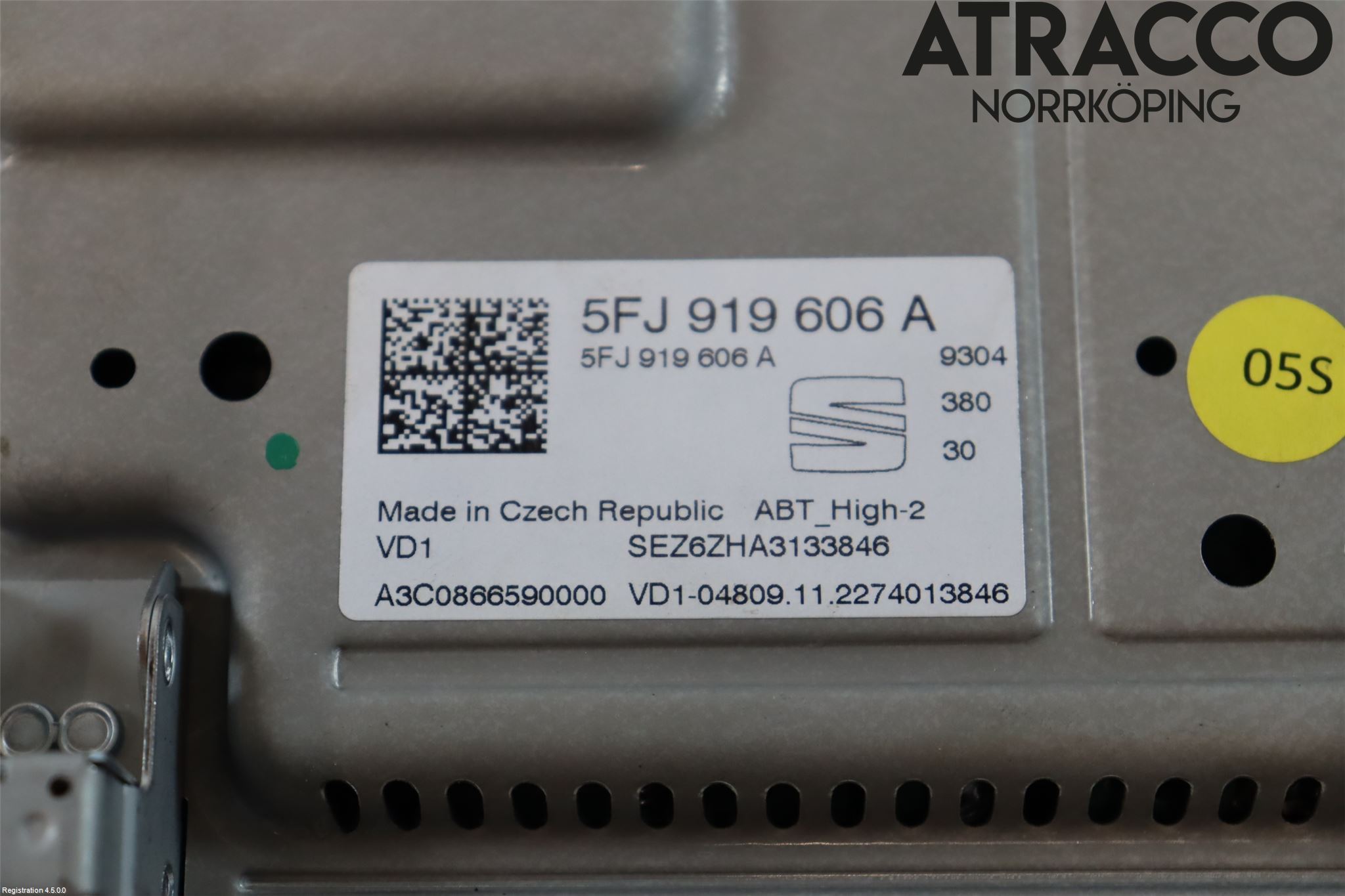 Seat ATECA 16->> Multifunktionsdisplay