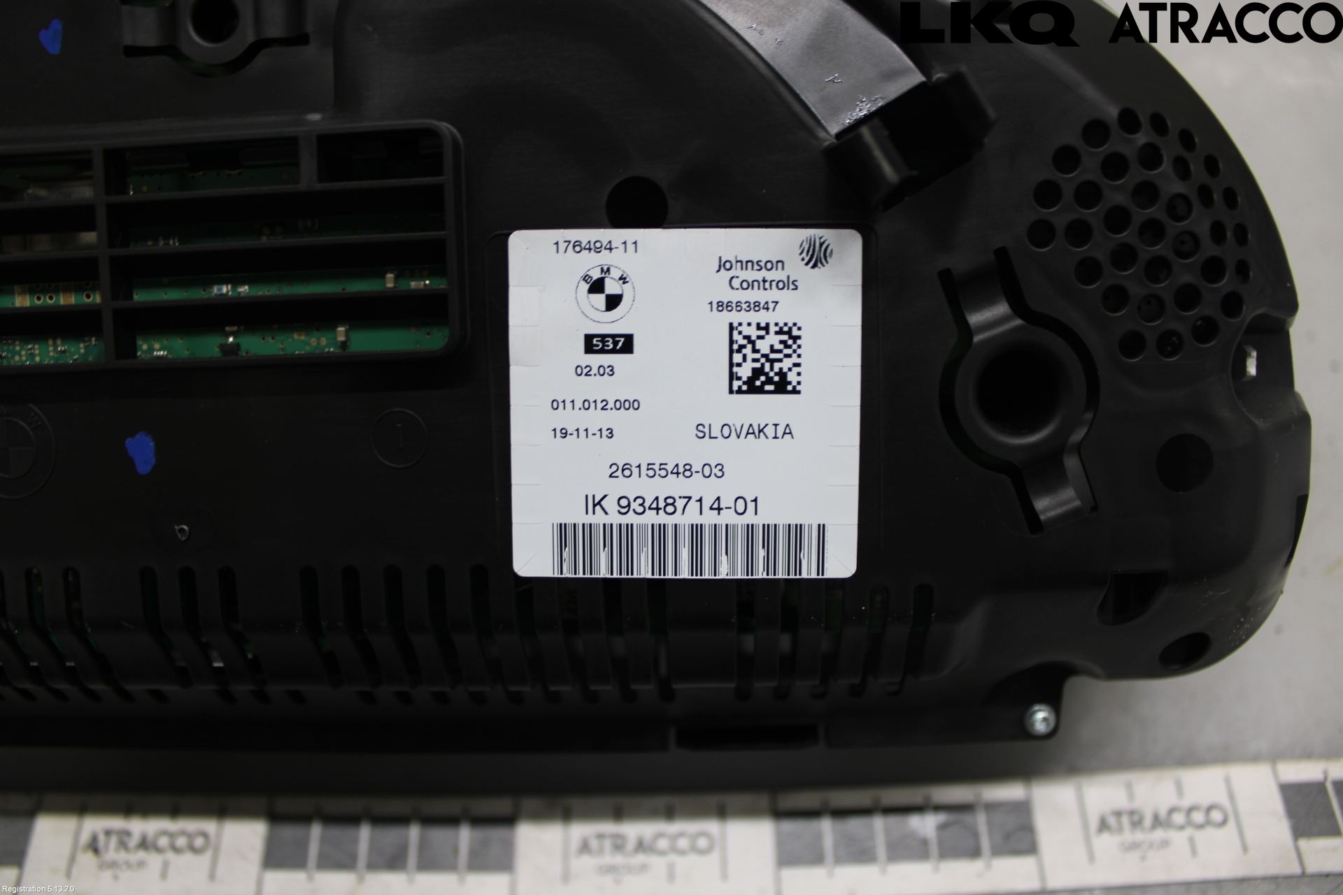 BMW 5 F10/F11/F18 09-17 Instrument Komb