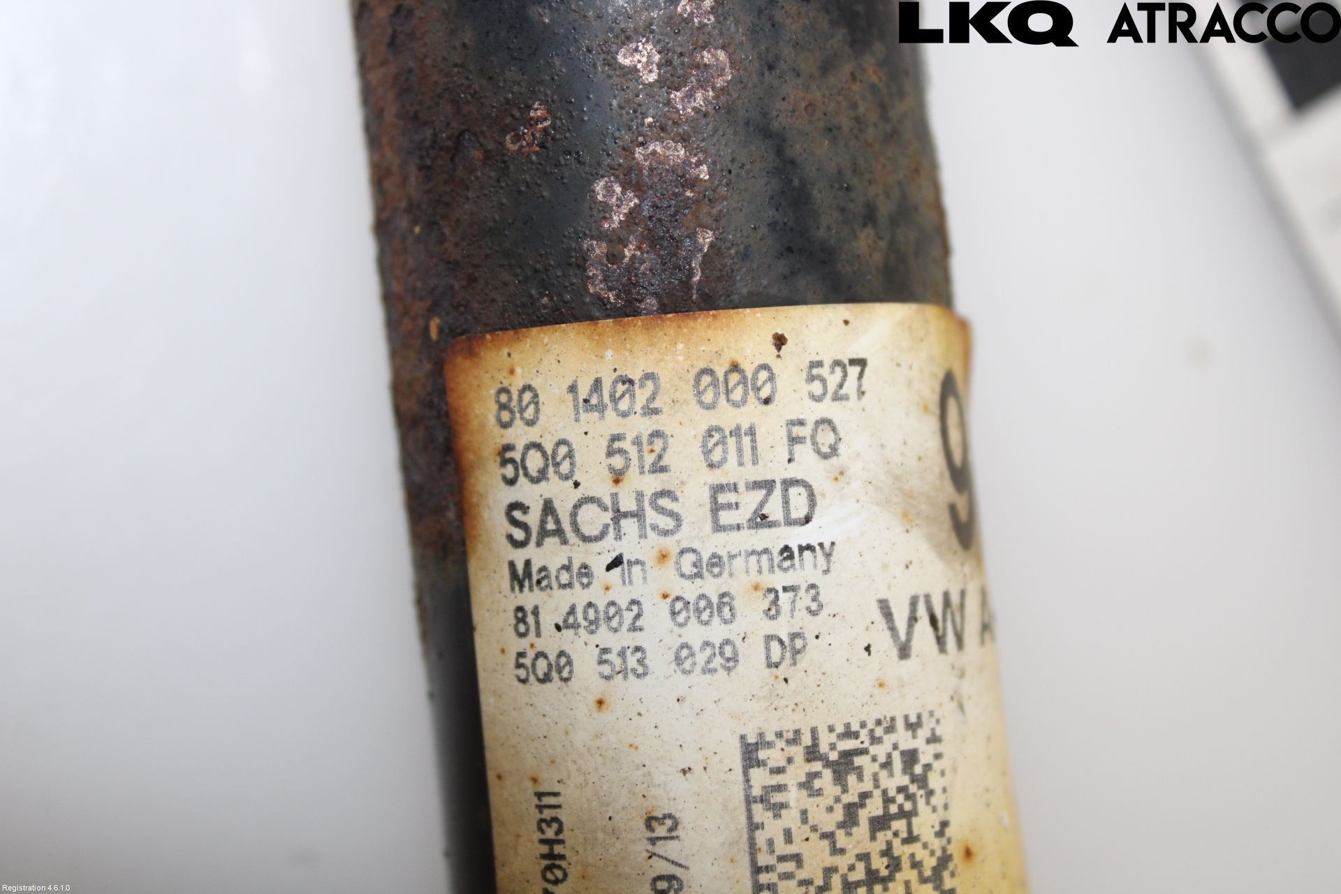 Volkswagen VW GOLF / E-GOLF VII 13-20 Stötdämpare Bak