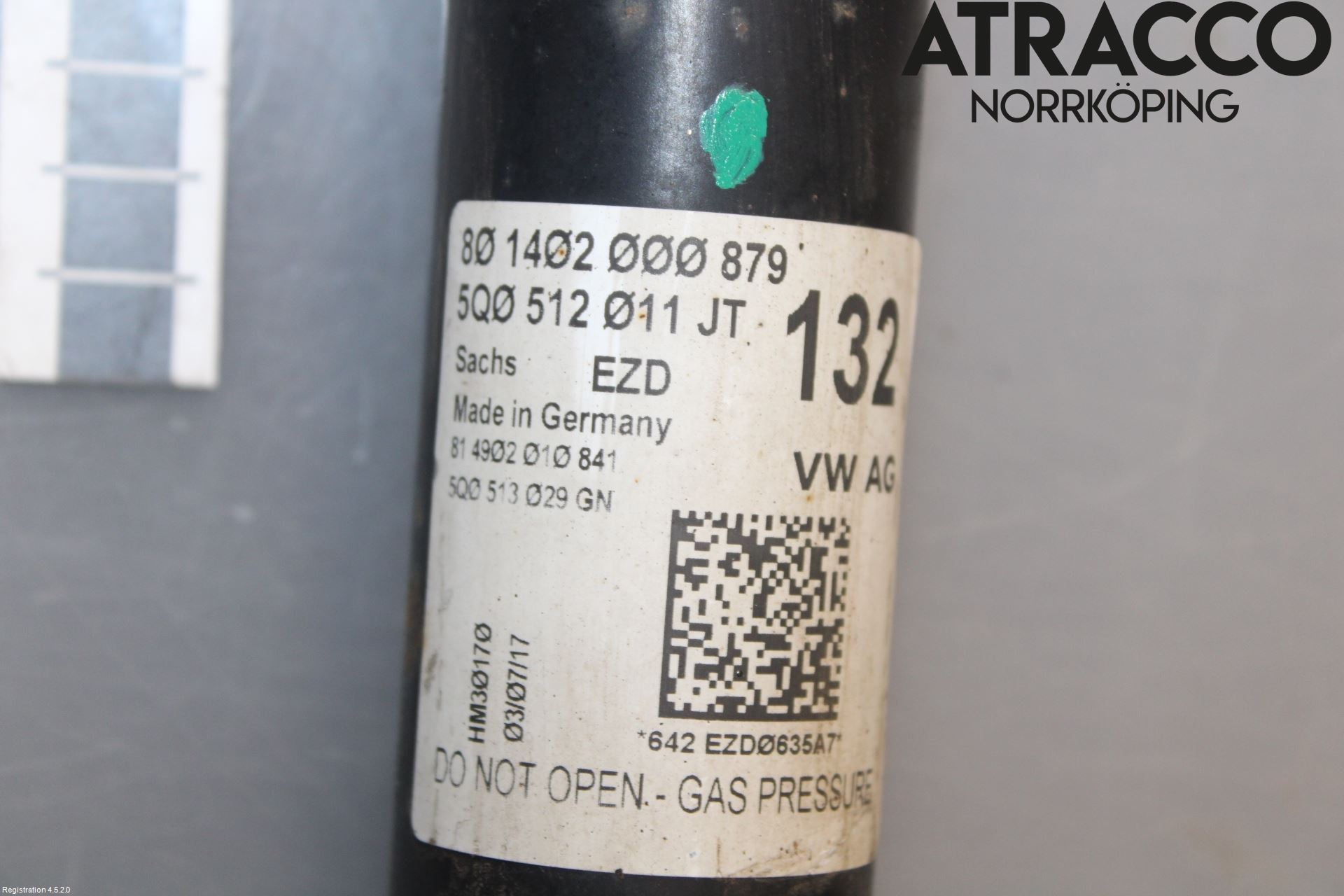 Audi A3/S3 8V 13-20 Stötdämpare Bak