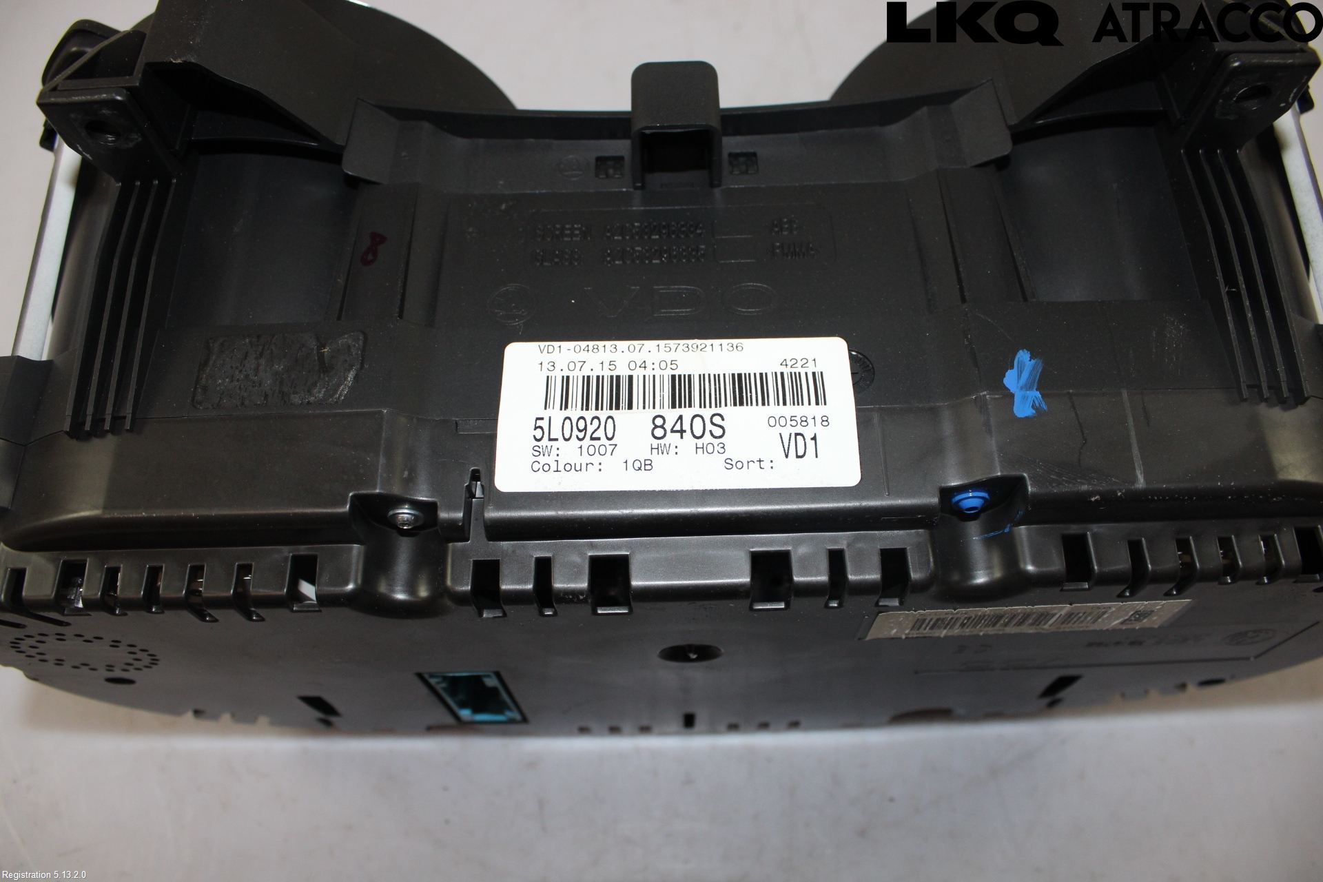 Skoda YETI Instrument Komb