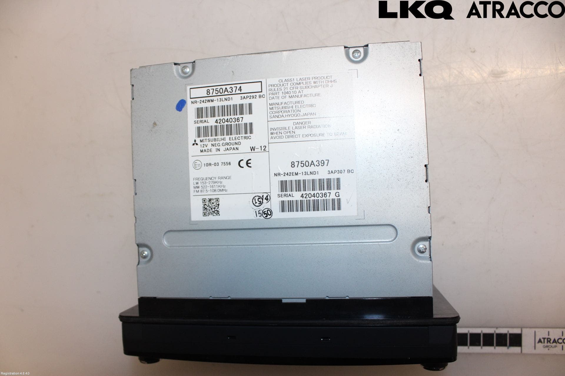 Mitsubishi OUTLANDER 13-21 Cd Radio - Multimediapanel