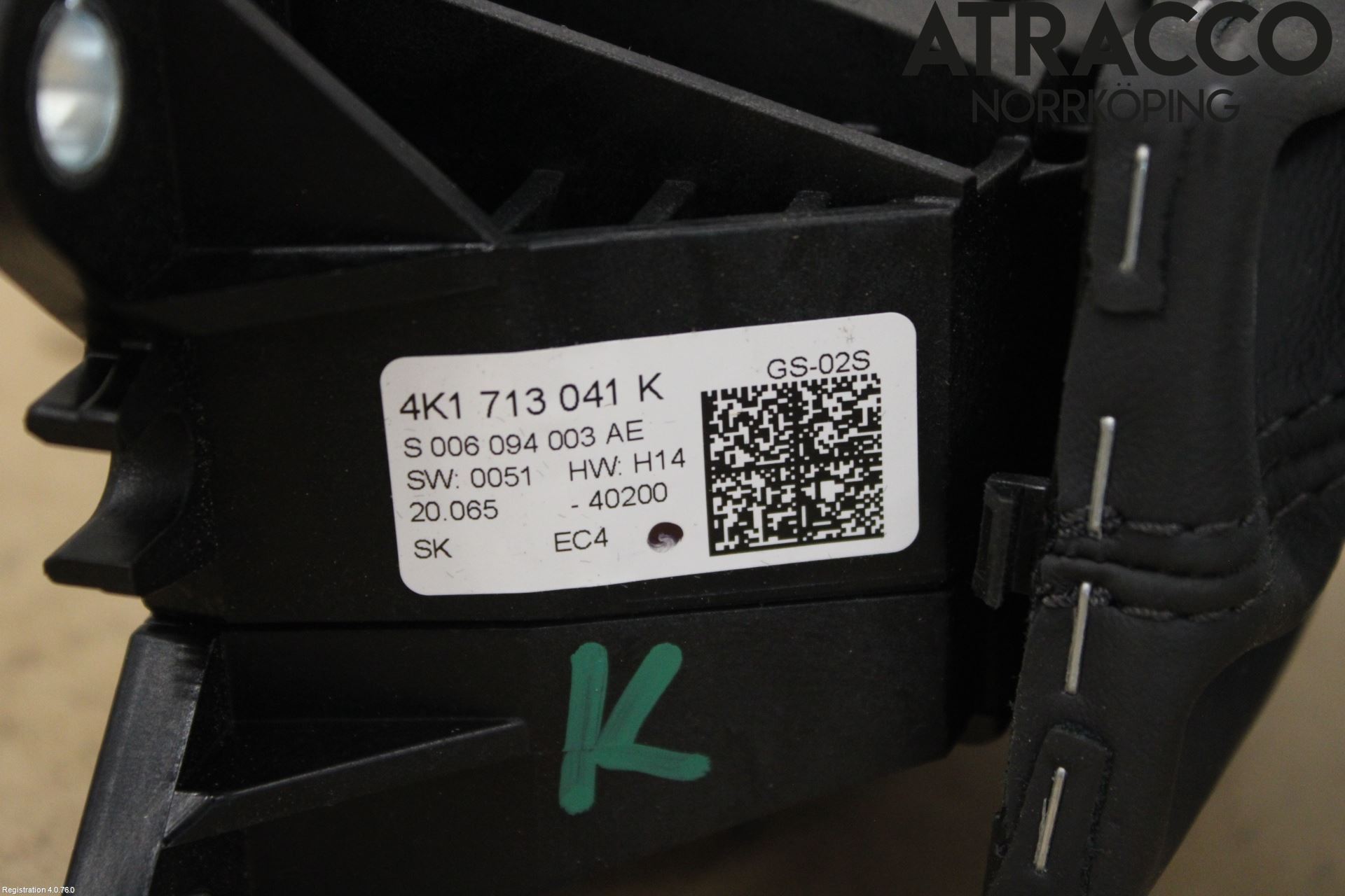 Audi A6 F2/C8 19- Växelspak