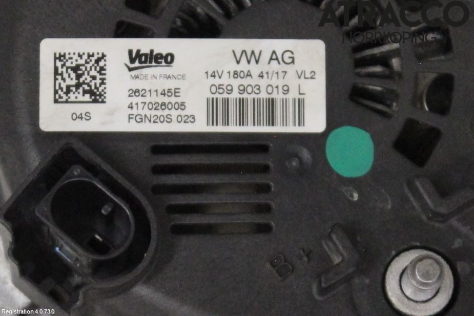 Audi A6 ALLROAD 12-18 Generator