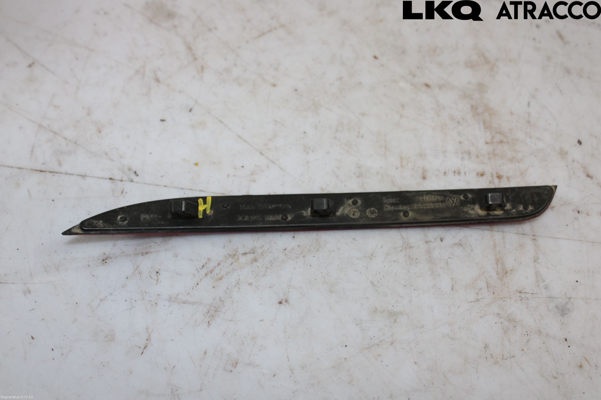 Volkswagen VW GOLF / E-GOLF VII 13-20 Dimljus/Reflex Bak