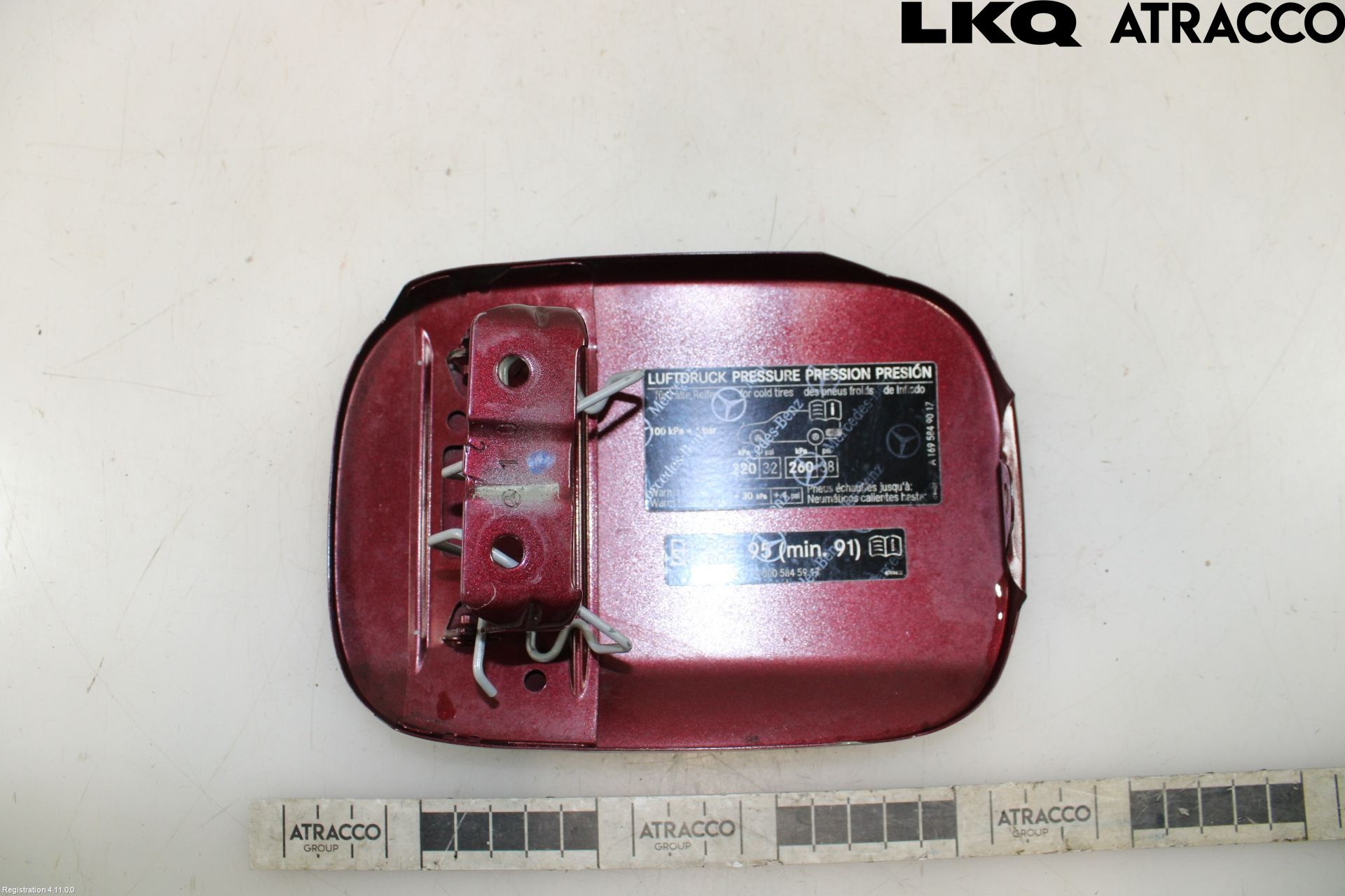 Mercedes-Benz MB B-KLASS (W245) 05-12 Tanklucka